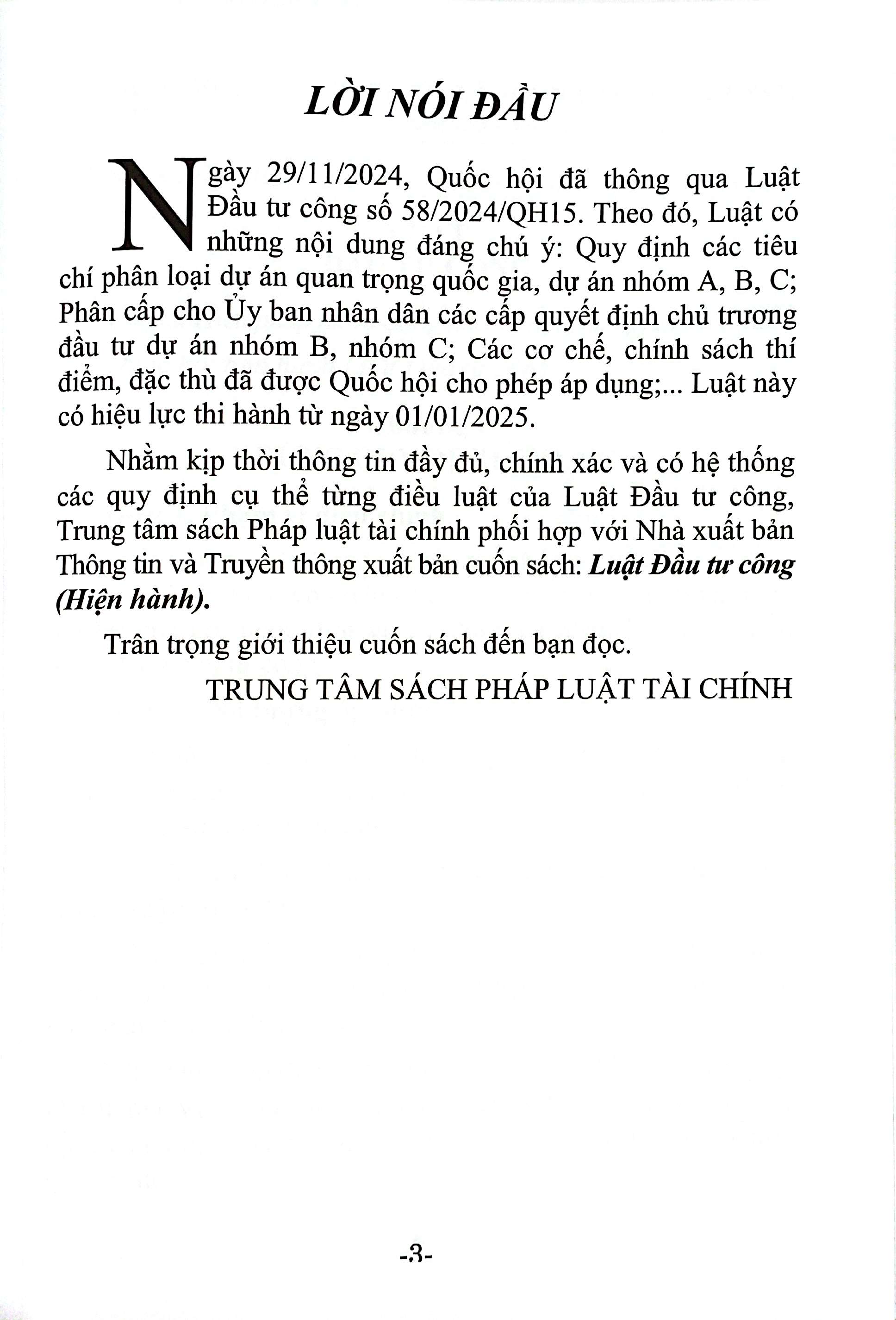 Luật Đầu Tư Công (Hiện Hành) - Ảnh 4