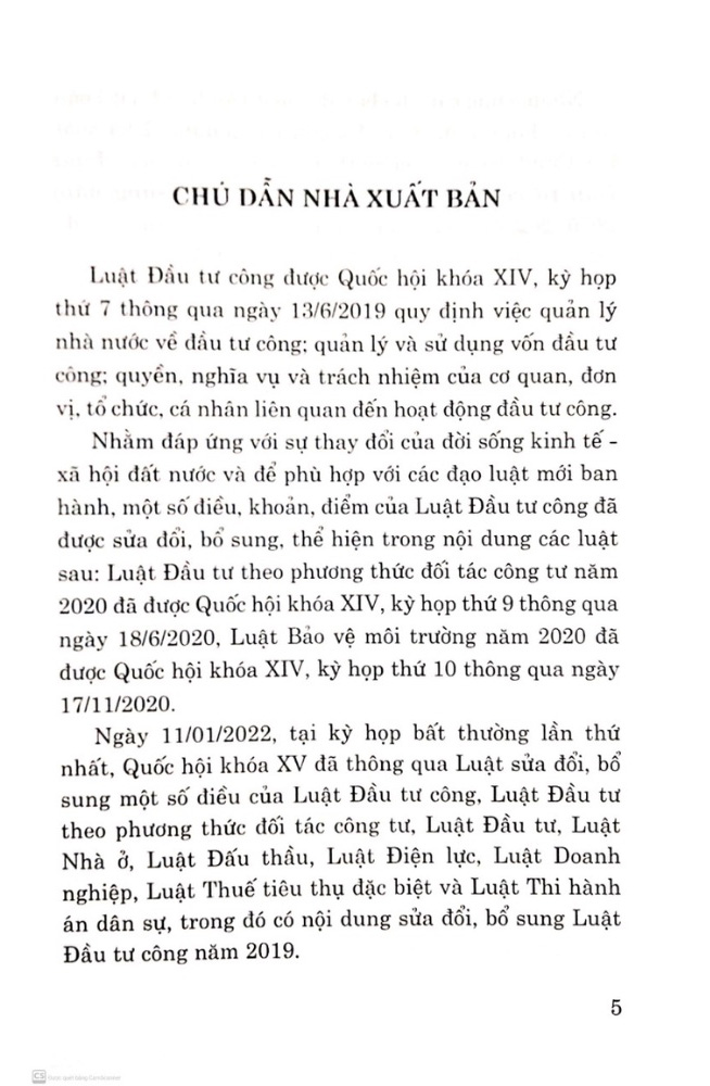 luật đầu tư công (hiện hành) (sửa đổi, bổ sung năm 2020, 2022) - Ảnh 3