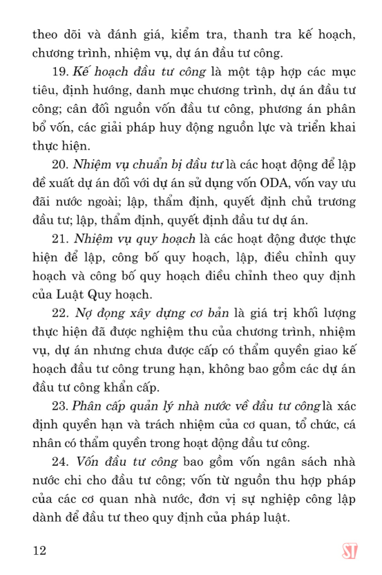 Luật Đầu Tư Công Năm 2024 - Ảnh 21