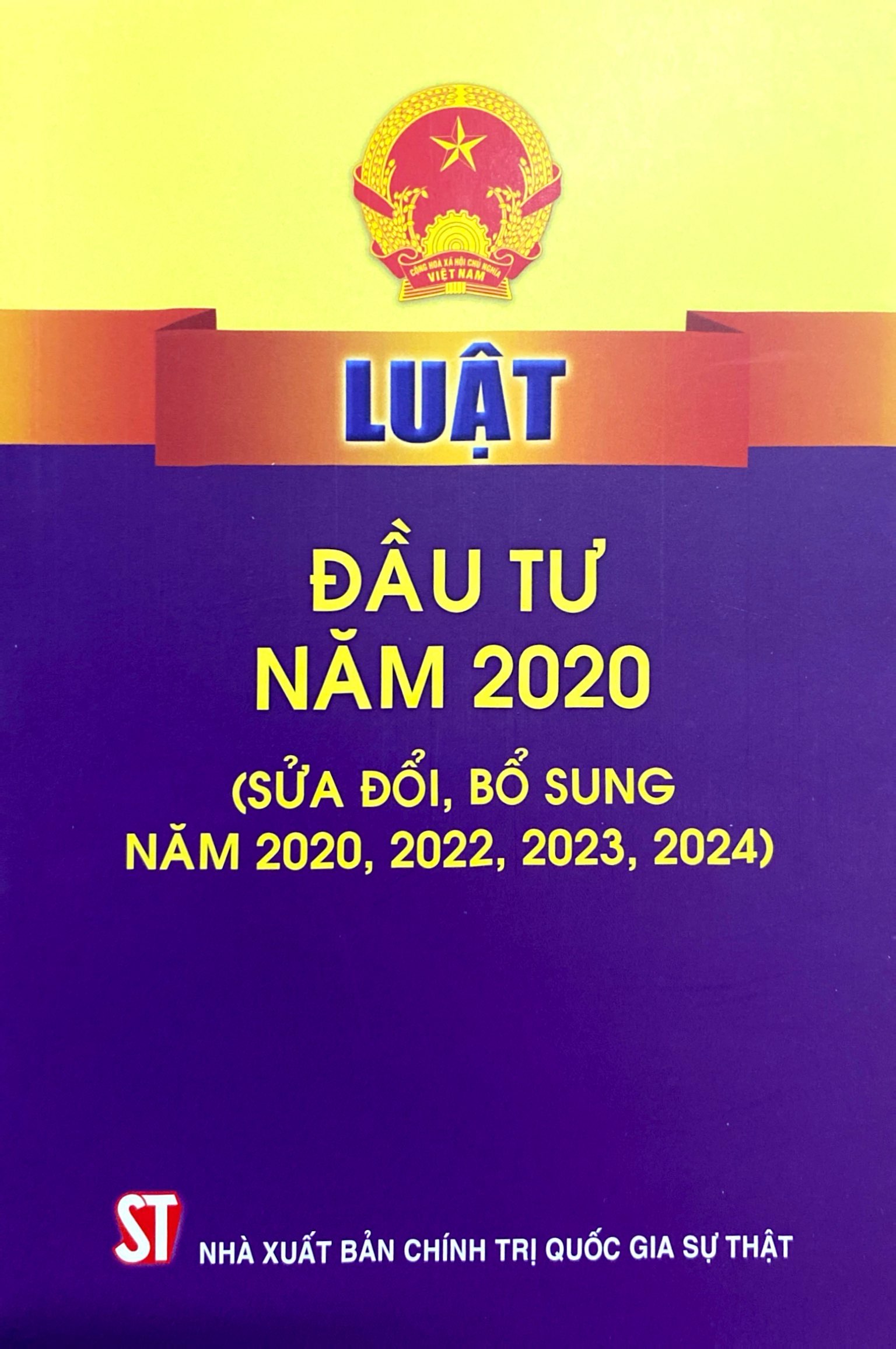 luật đầu tư năm 2020 (sửa đổi, bổ sung năm 2020, 2022, 2023, 2024) - Ảnh 2