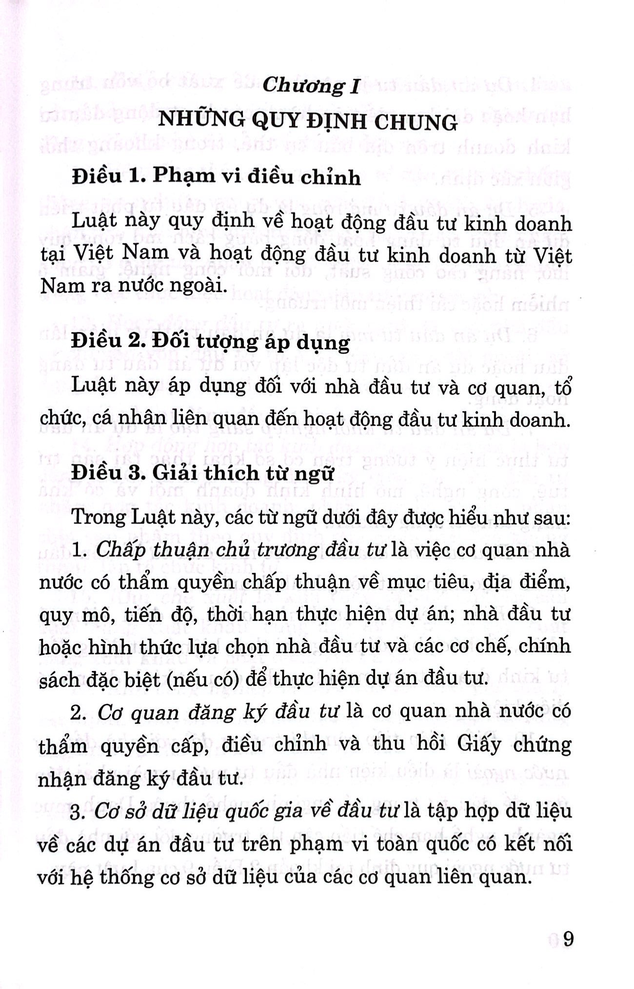 luật đầu tư năm 2020 (sửa đổi, bổ sung năm 2020, 2022, 2023, 2024) - Ảnh 5