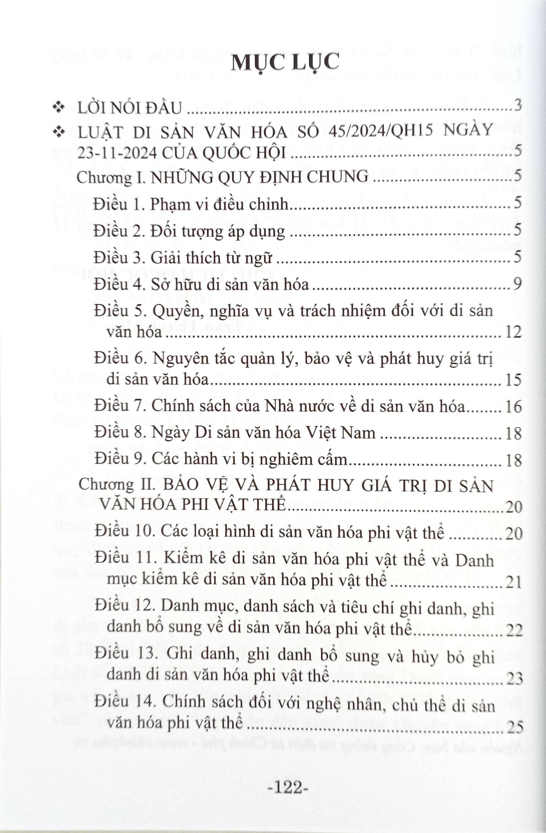 Luật Di Sản Văn Hoá (Hiện Hành) - Ảnh 3