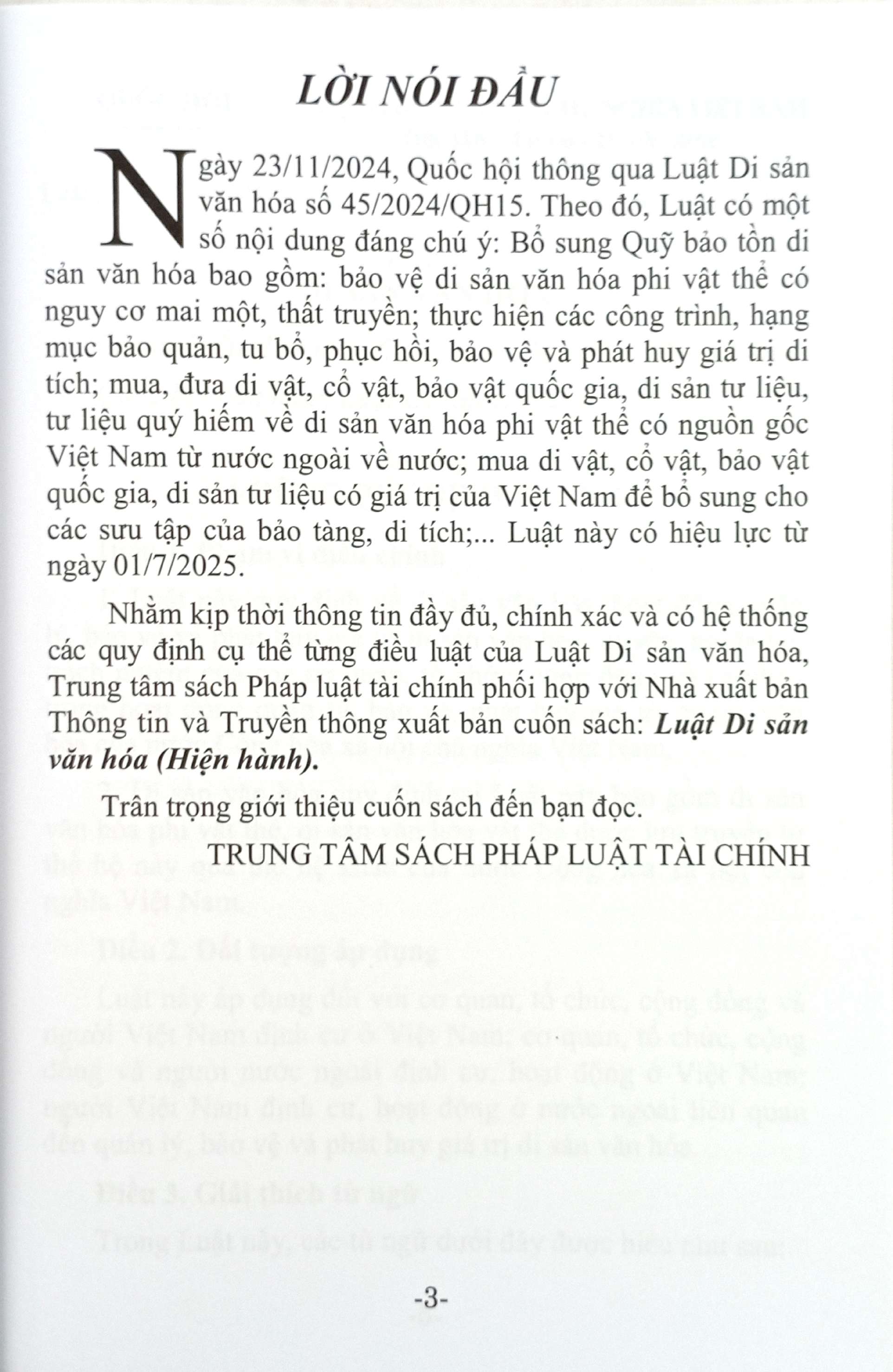 Luật Di Sản Văn Hoá (Hiện Hành) - Ảnh 4