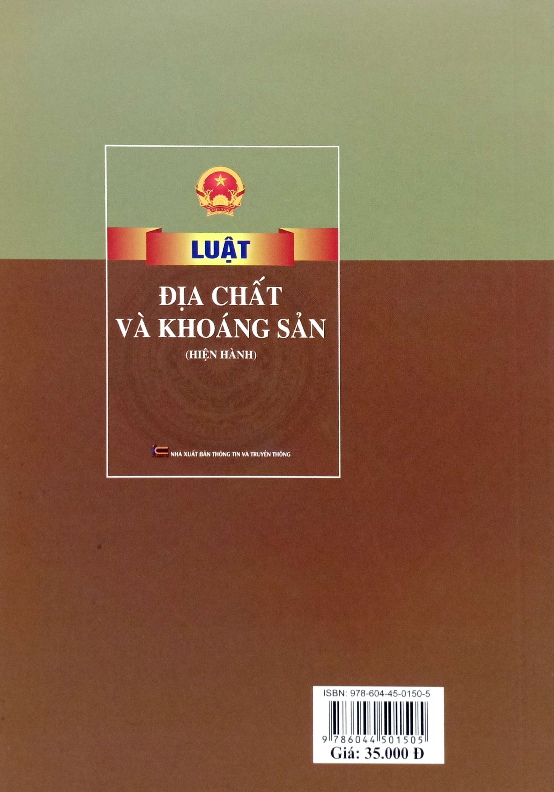 Luật Địa Chất Và Khoáng Sản (Hiện Hành) - Ảnh 6