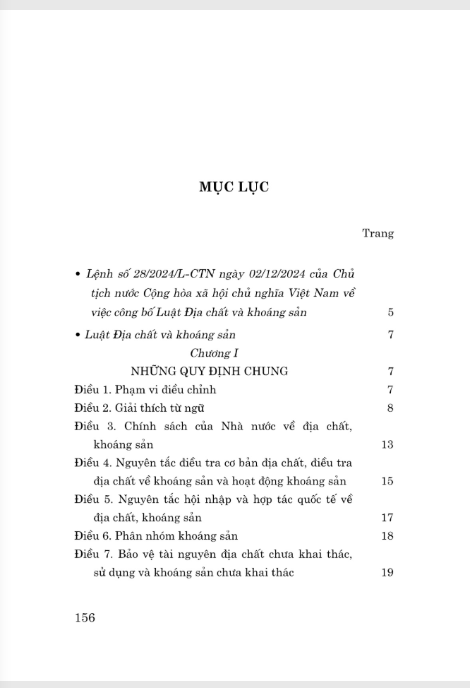 Luật Địa Chất Và Khoáng Sản Năm 2024 - Ảnh 10