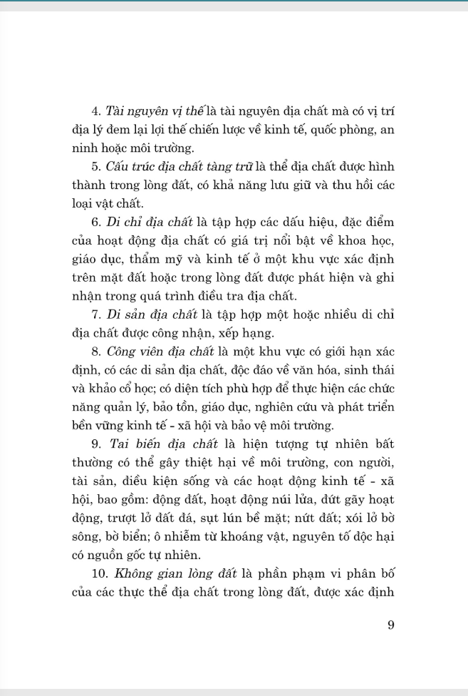 Luật Địa Chất Và Khoáng Sản Năm 2024 - Ảnh 6