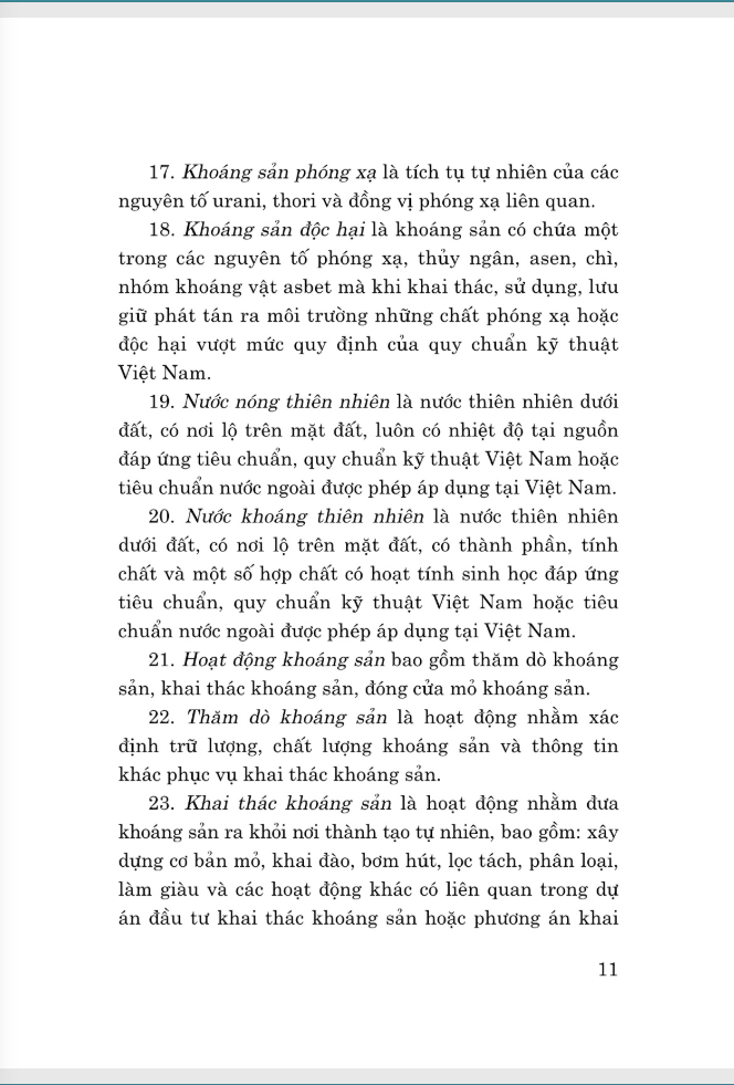 Luật Địa Chất Và Khoáng Sản Năm 2024 - Ảnh 8