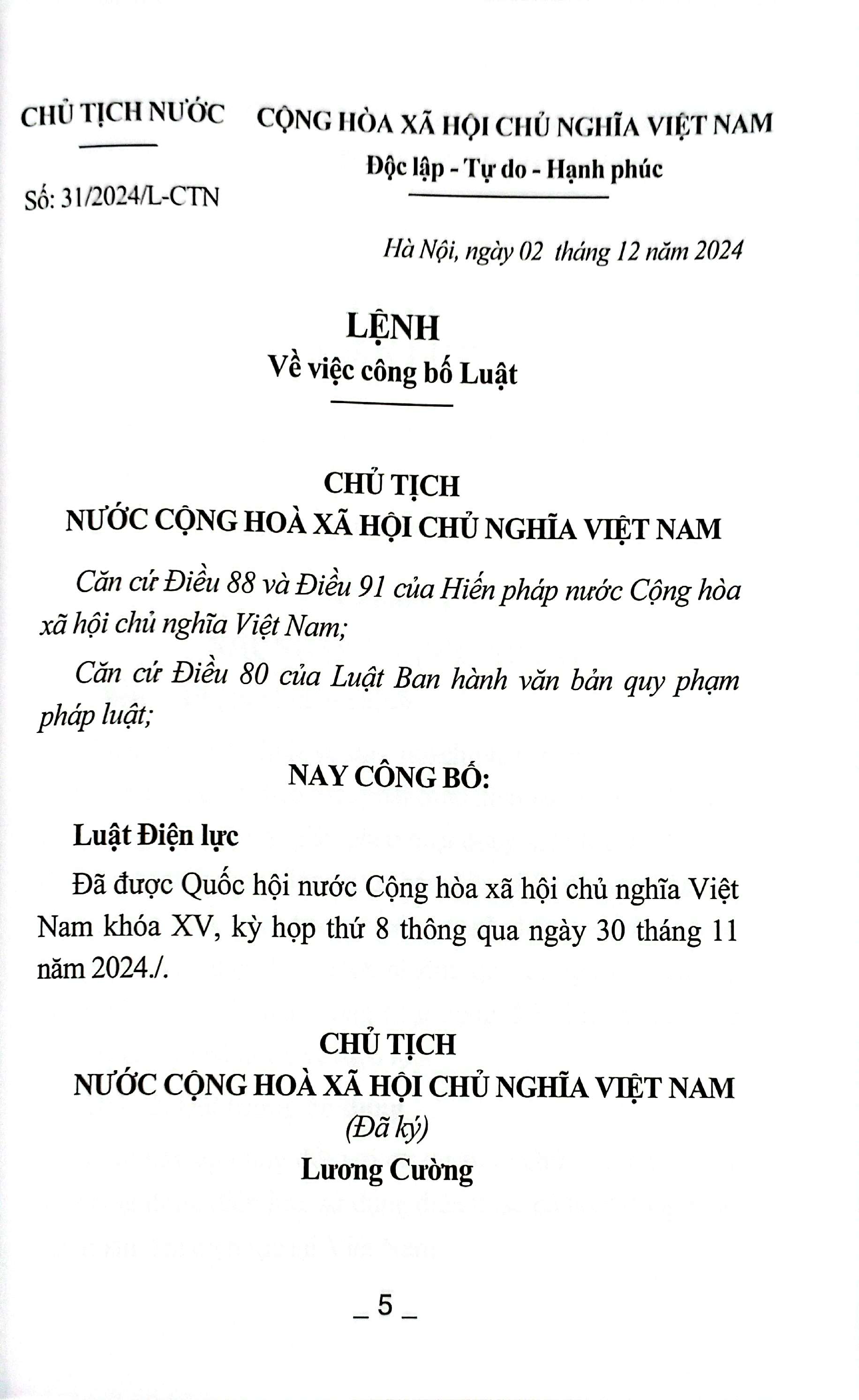 Luật Điện Lực - Ảnh 4