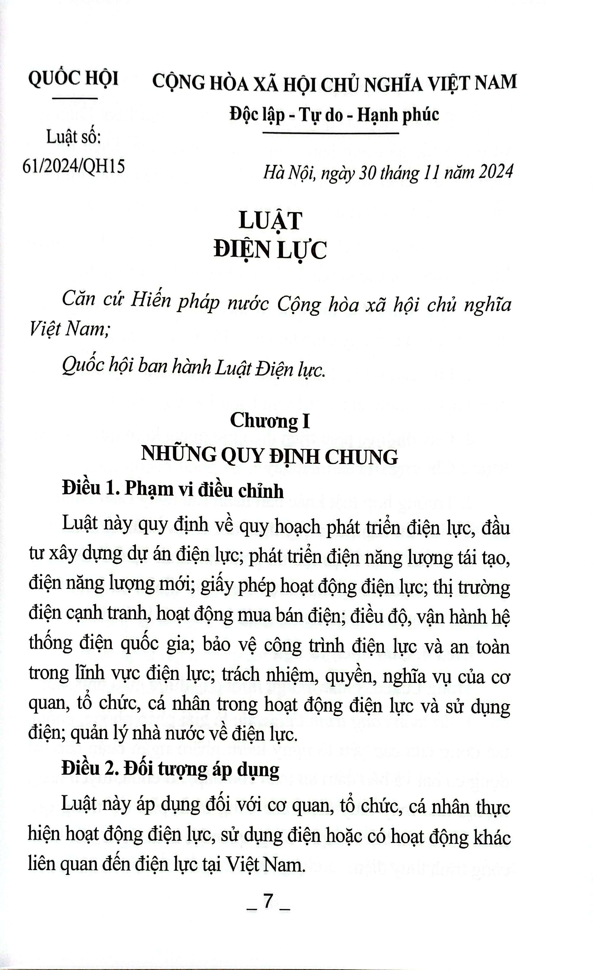 Luật Điện Lực - Ảnh 5