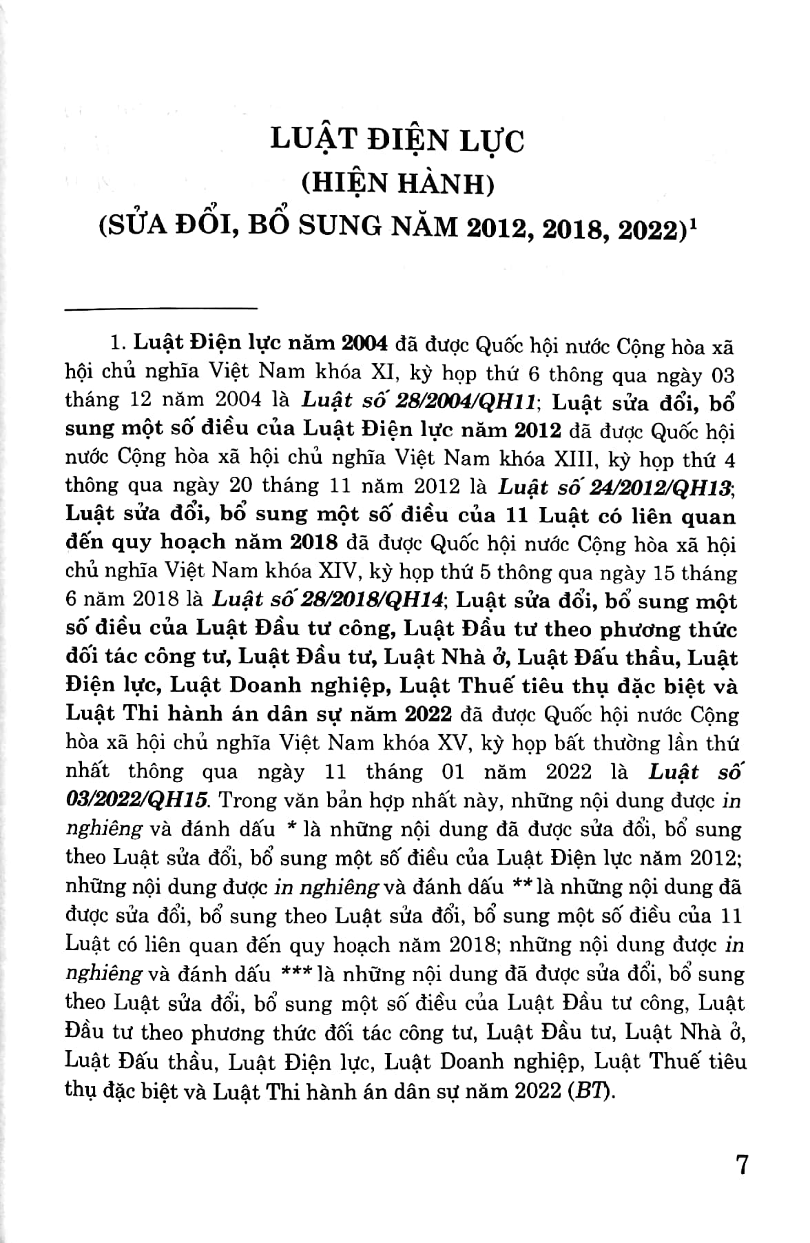 luật điện lực (hiện hành) (sửa đổi, bổ sung năm 2012, 2018, 2022) - Ảnh 4