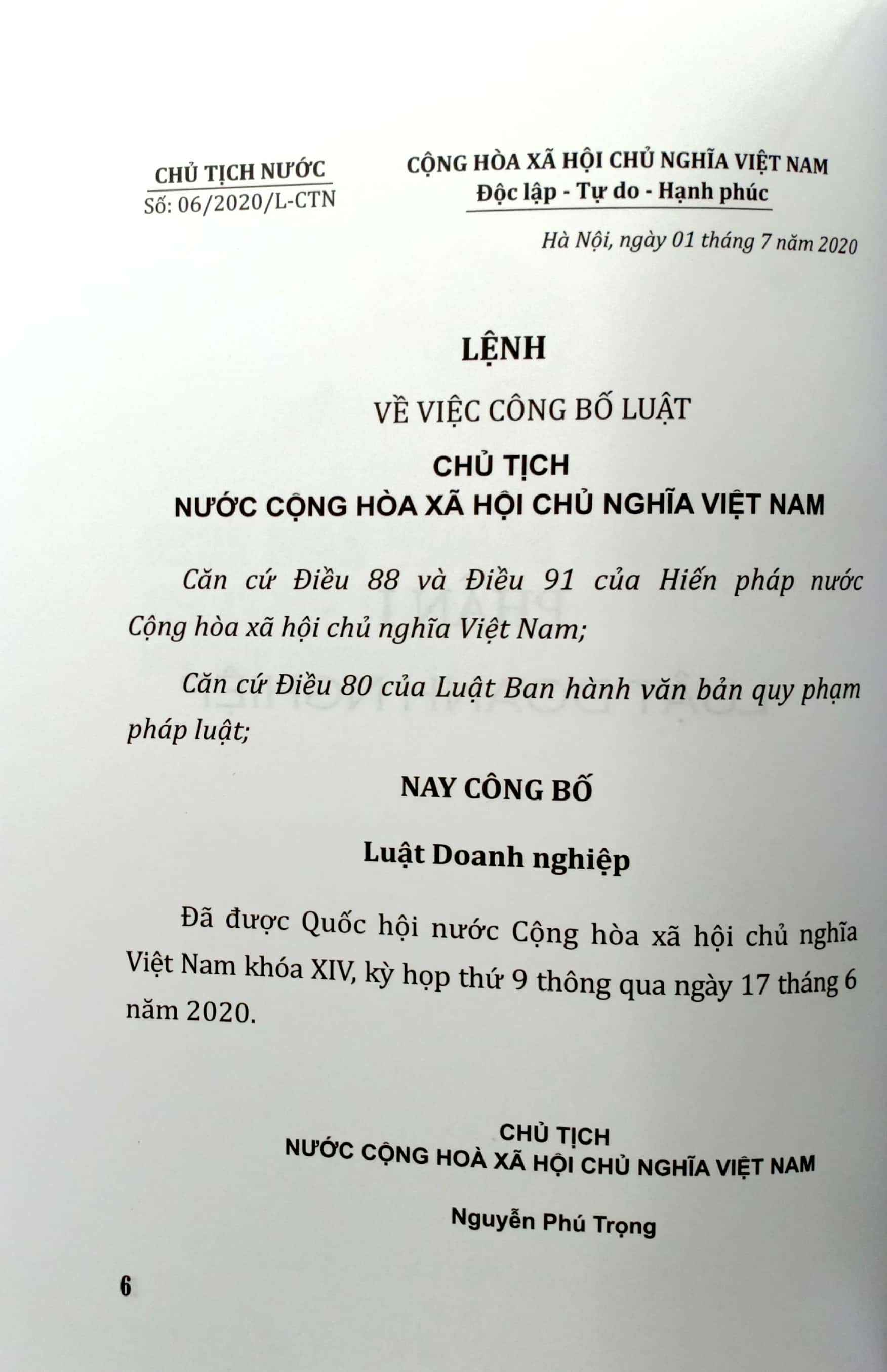 luật doanh nghiệp năm 2020 - luật hỗ trợ doanh nghiệp nhỏ và vừa của nước cộng hòa xã hội chủ nghĩa việt nam - Ảnh 3