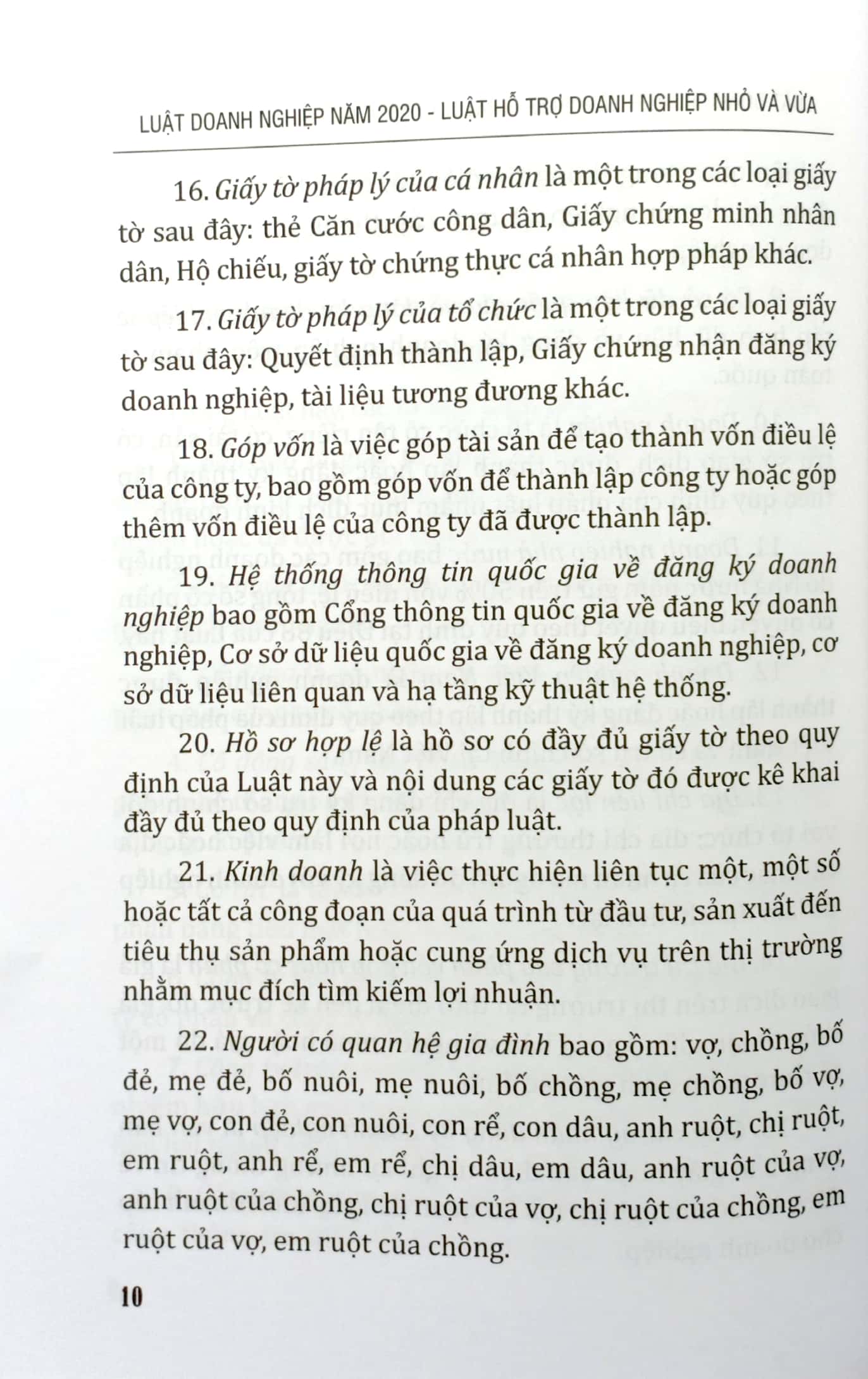 luật doanh nghiệp năm 2020 - luật hỗ trợ doanh nghiệp nhỏ và vừa của nước cộng hòa xã hội chủ nghĩa việt nam - Ảnh 7