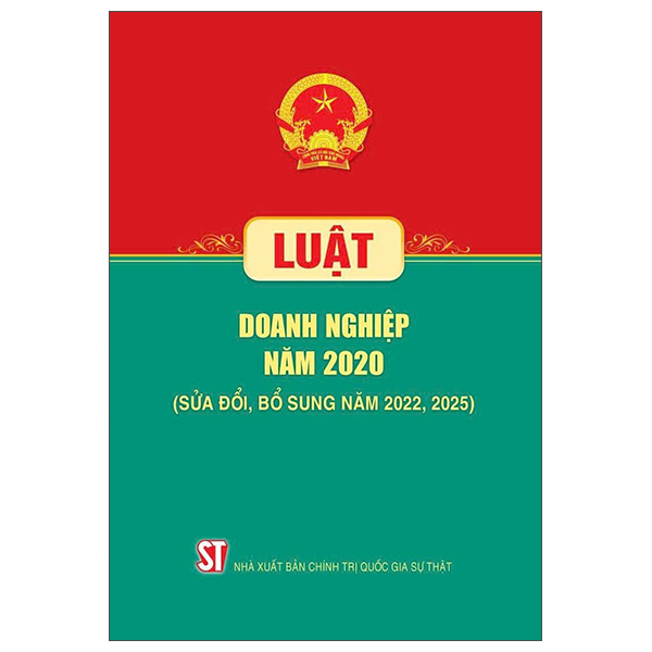 Luật Doanh Nghiệp Năm 2020 (Sửa Đổi, Bổ Sung Năm 2022, 2025)