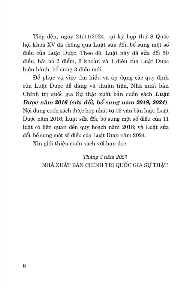 Luật Dược Năm 2016 (Sửa Đổi, Bổ Sung Năm 2018, 2024) - Ảnh 4