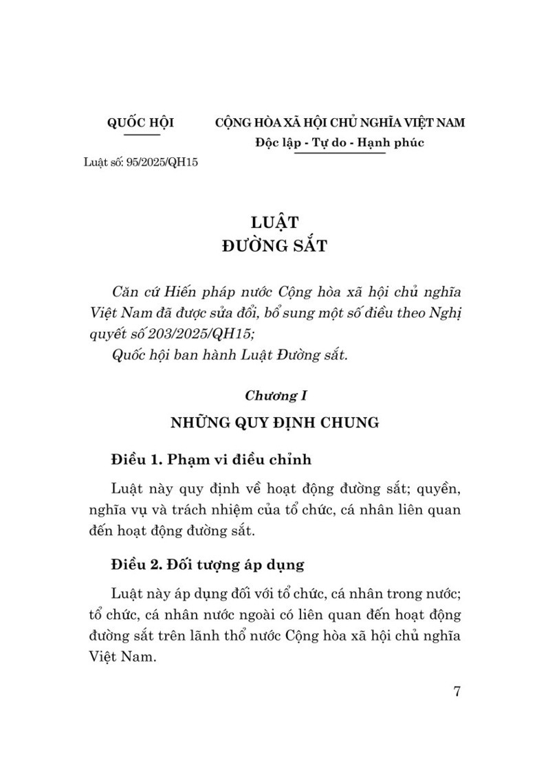 Luật Đường Sắt Năm 2025 - Ảnh 4