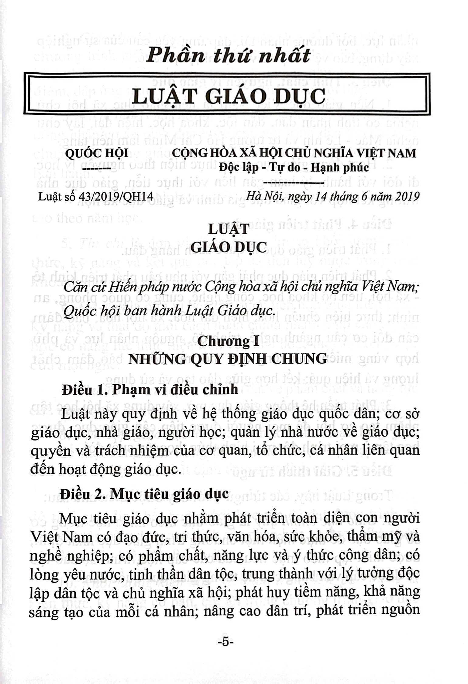 luật giáo dục (hiện hành) và các văn bản hướng dẫn thi hành - Ảnh 4