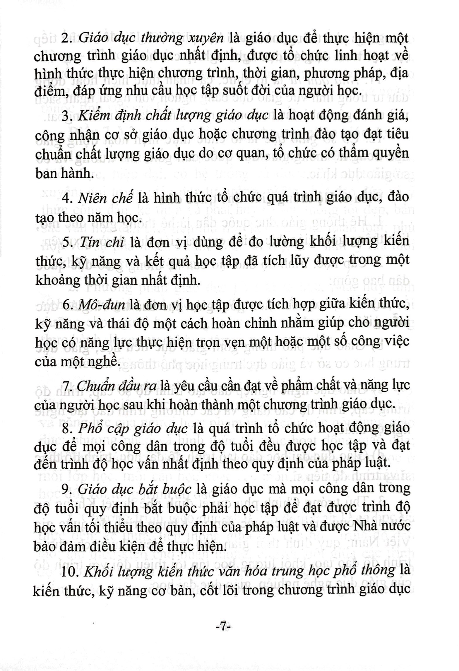 luật giáo dục (hiện hành) và các văn bản hướng dẫn thi hành - Ảnh 6