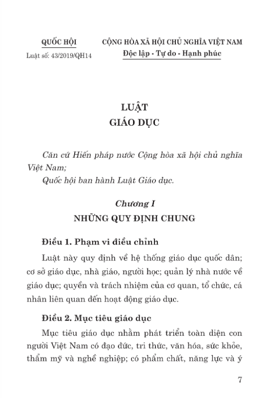 luật giáo dục năm 2019 - Ảnh 4