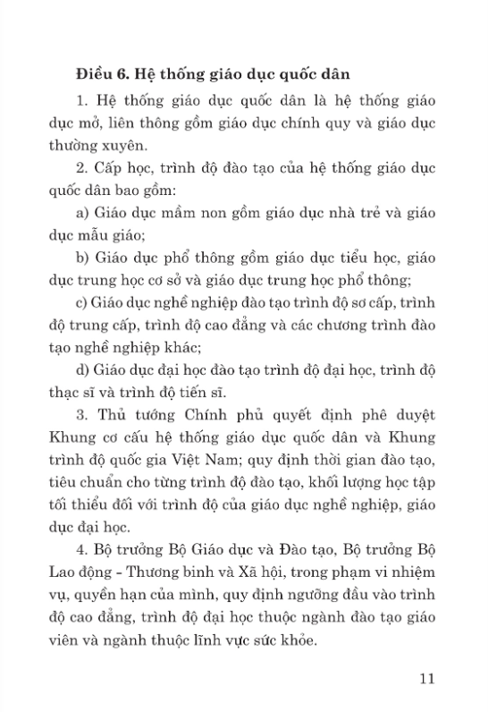 luật giáo dục năm 2019 - Ảnh 8