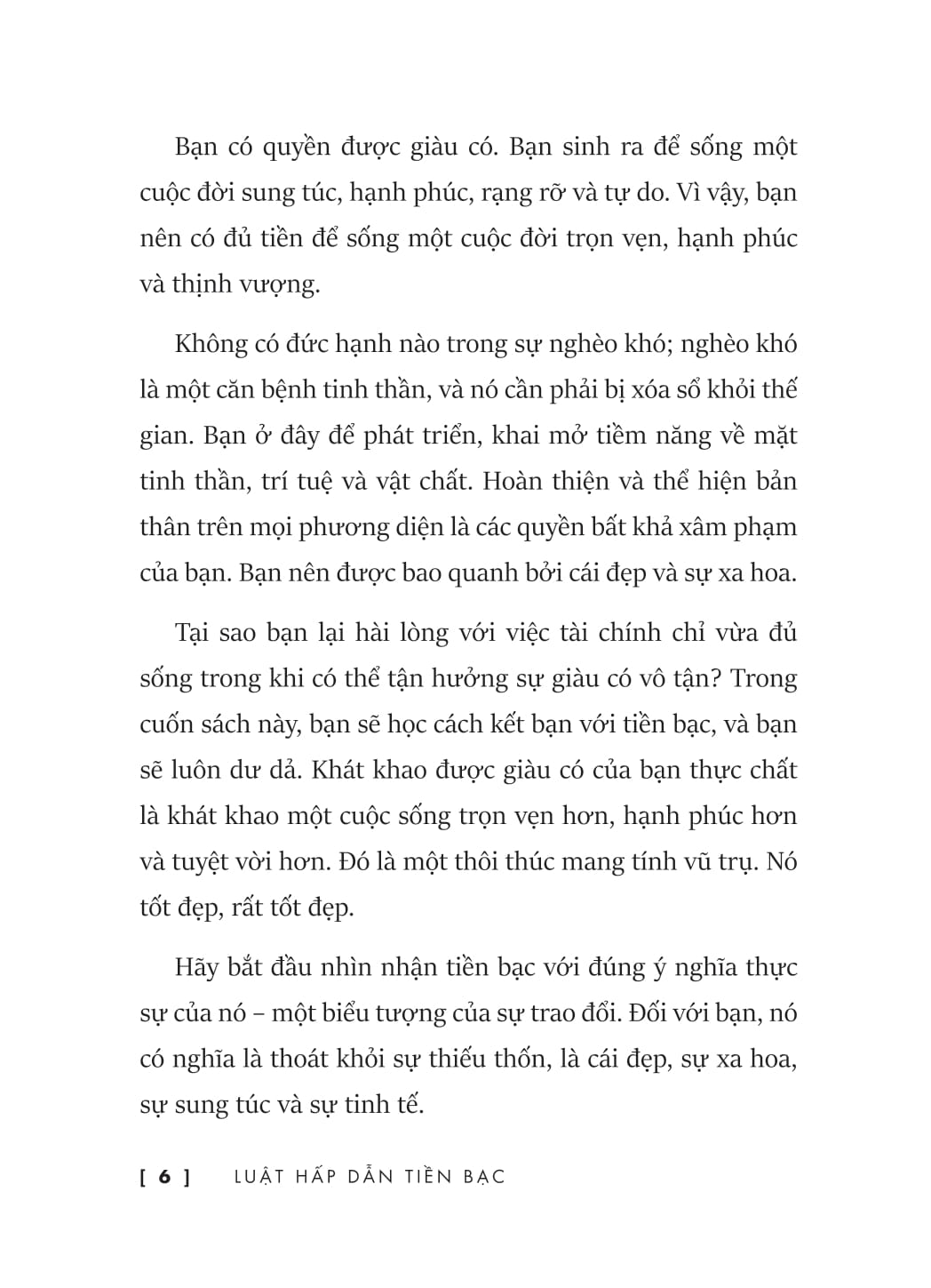 Luật Hấp Dẫn Tiền Bạc - Cách Thu Hút Sự Giàu Có Và Thịnh Vượng - Ảnh 6