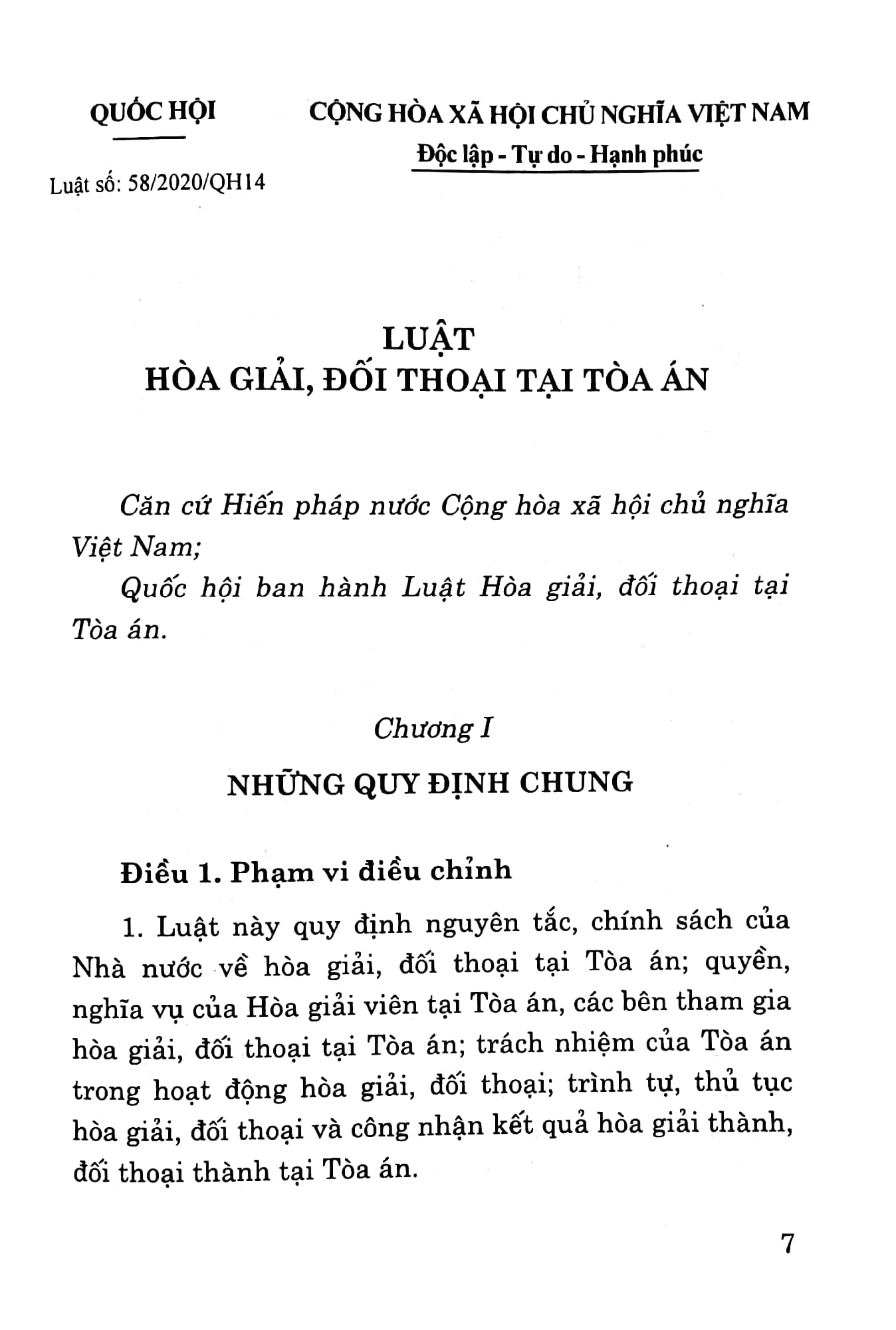 luật hòa giải, đối thoại tại tòa án - Ảnh 5