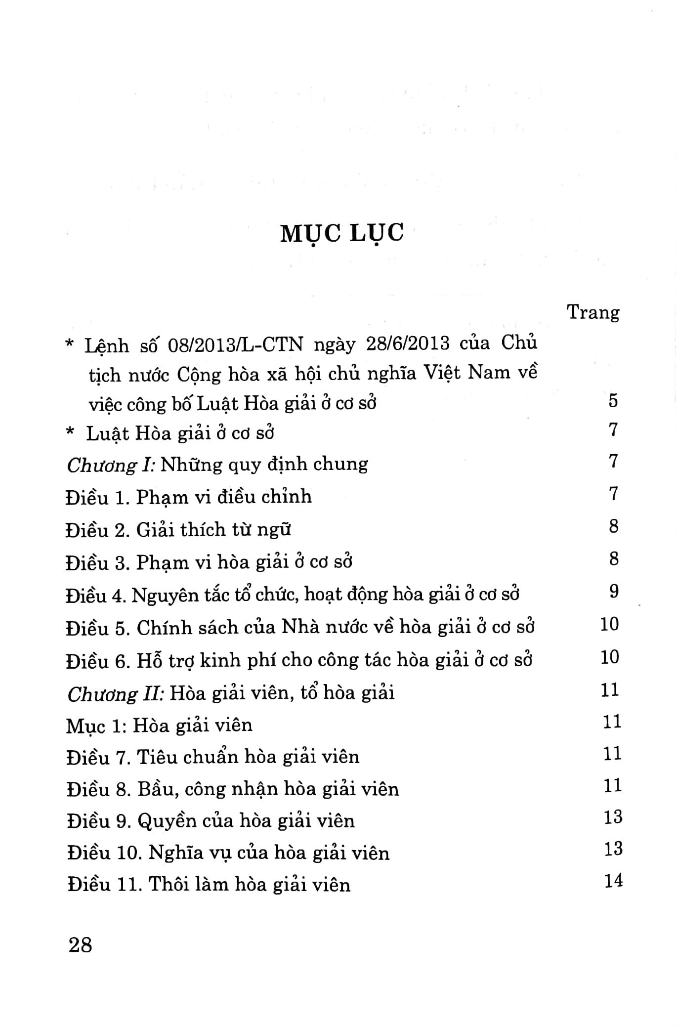 luật hòa giải ở cơ sở (hiện hành) - Ảnh 3