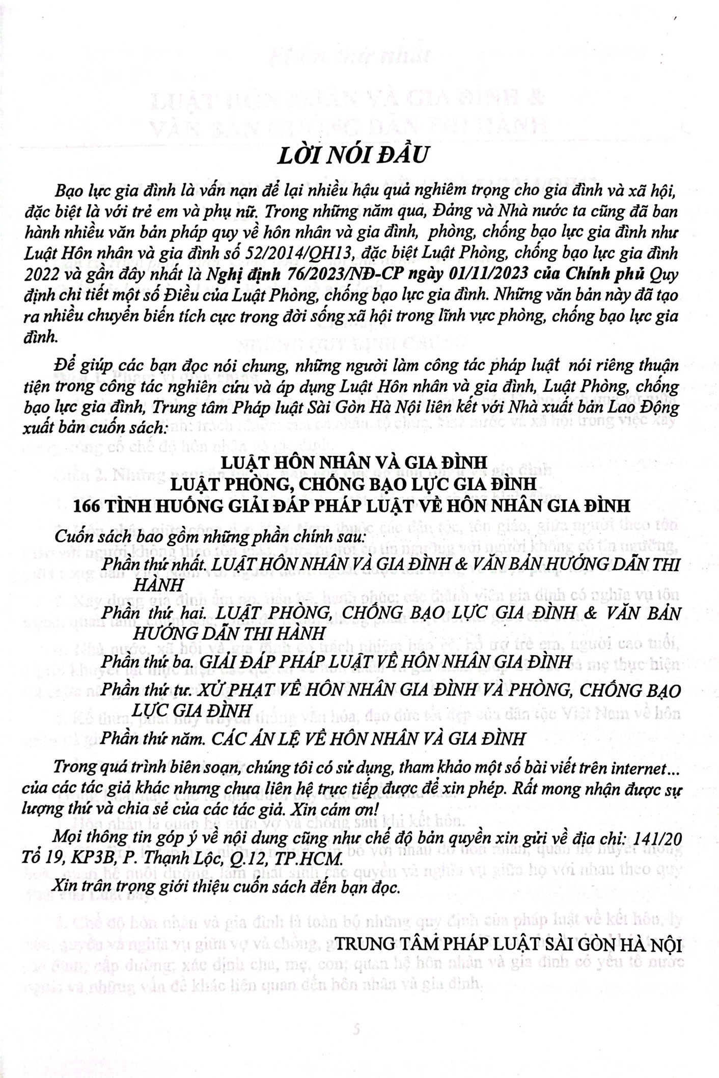 luật hôn nhân và gia đình, luật phòng, chống bạo lực gia đình - 166 tình huống giải đáp pháp luật về hôn nhân gia đình - Ảnh 4