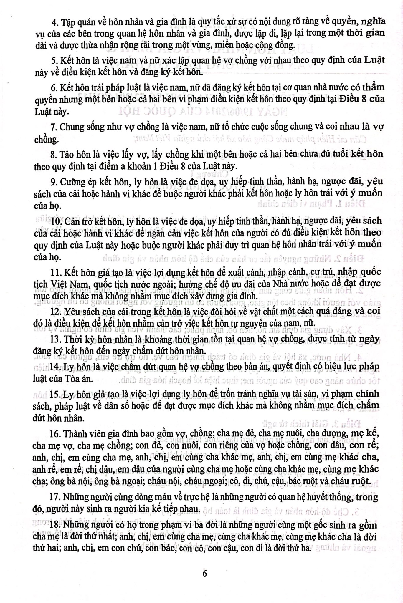 luật hôn nhân và gia đình, luật phòng, chống bạo lực gia đình - 166 tình huống giải đáp pháp luật về hôn nhân gia đình - Ảnh 6