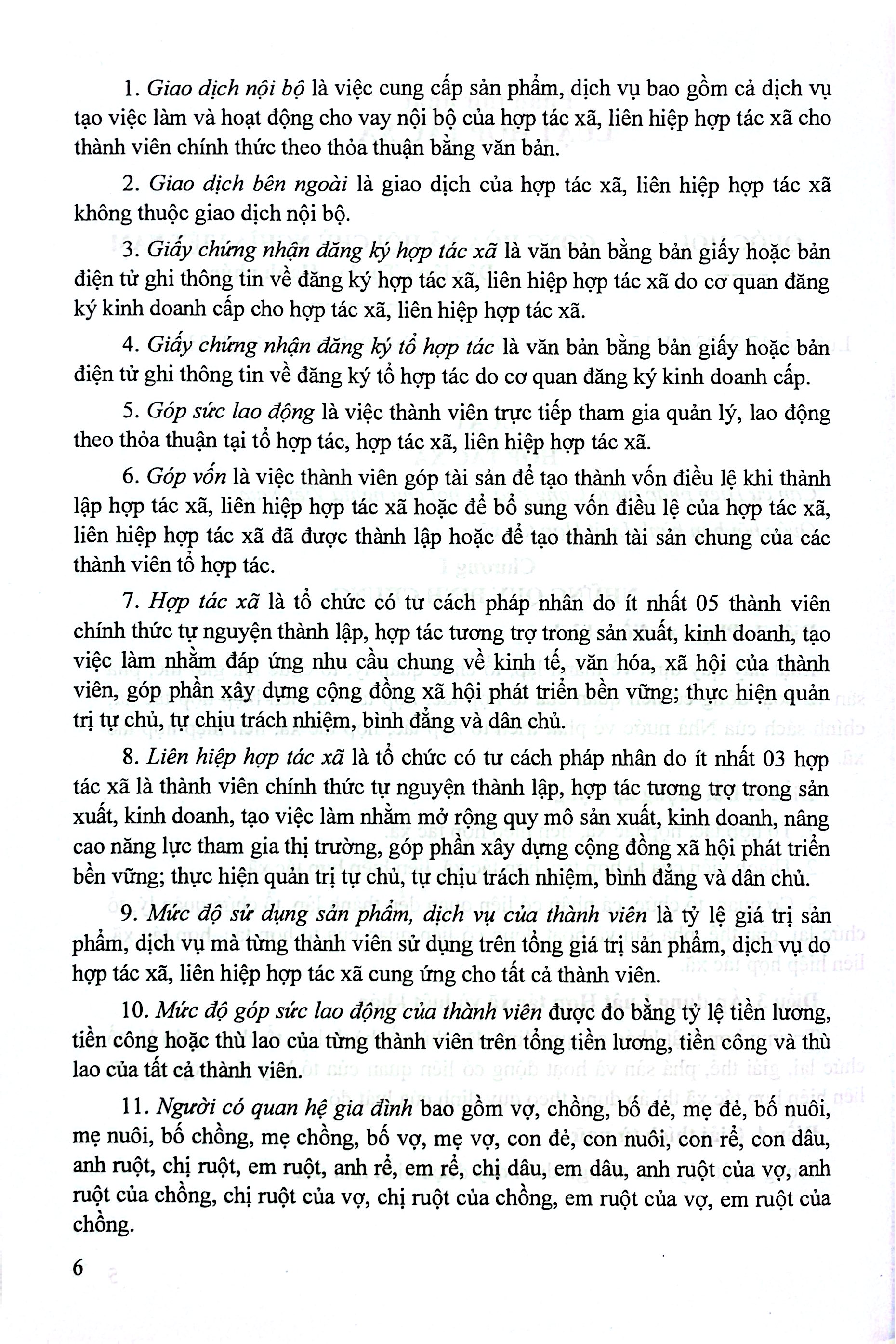 Luật Hợp Tác Xã - Hệ Thống Những Văn Bản Quy Định Chi Tiết Thi Hành - Ảnh 6