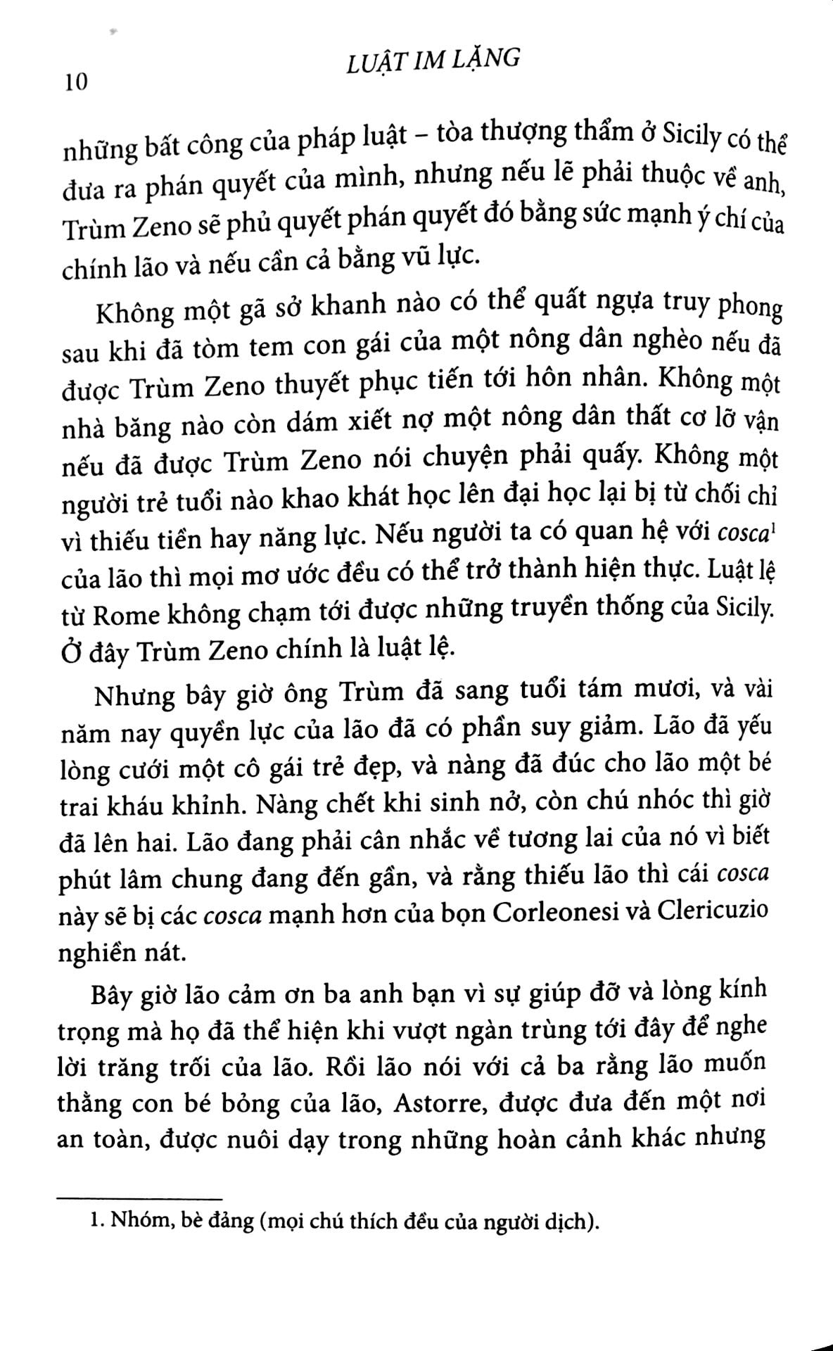 luật im lặng (mario puzo) - Ảnh 5