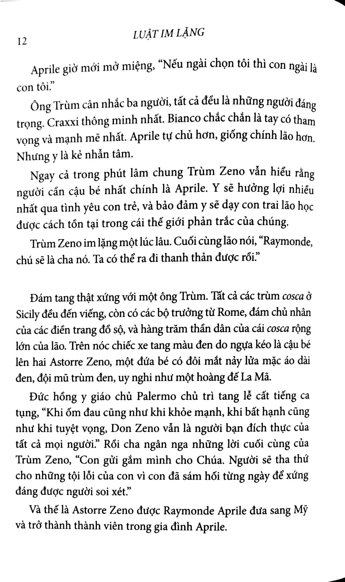 luật im lặng (mario puzo) - Ảnh 7