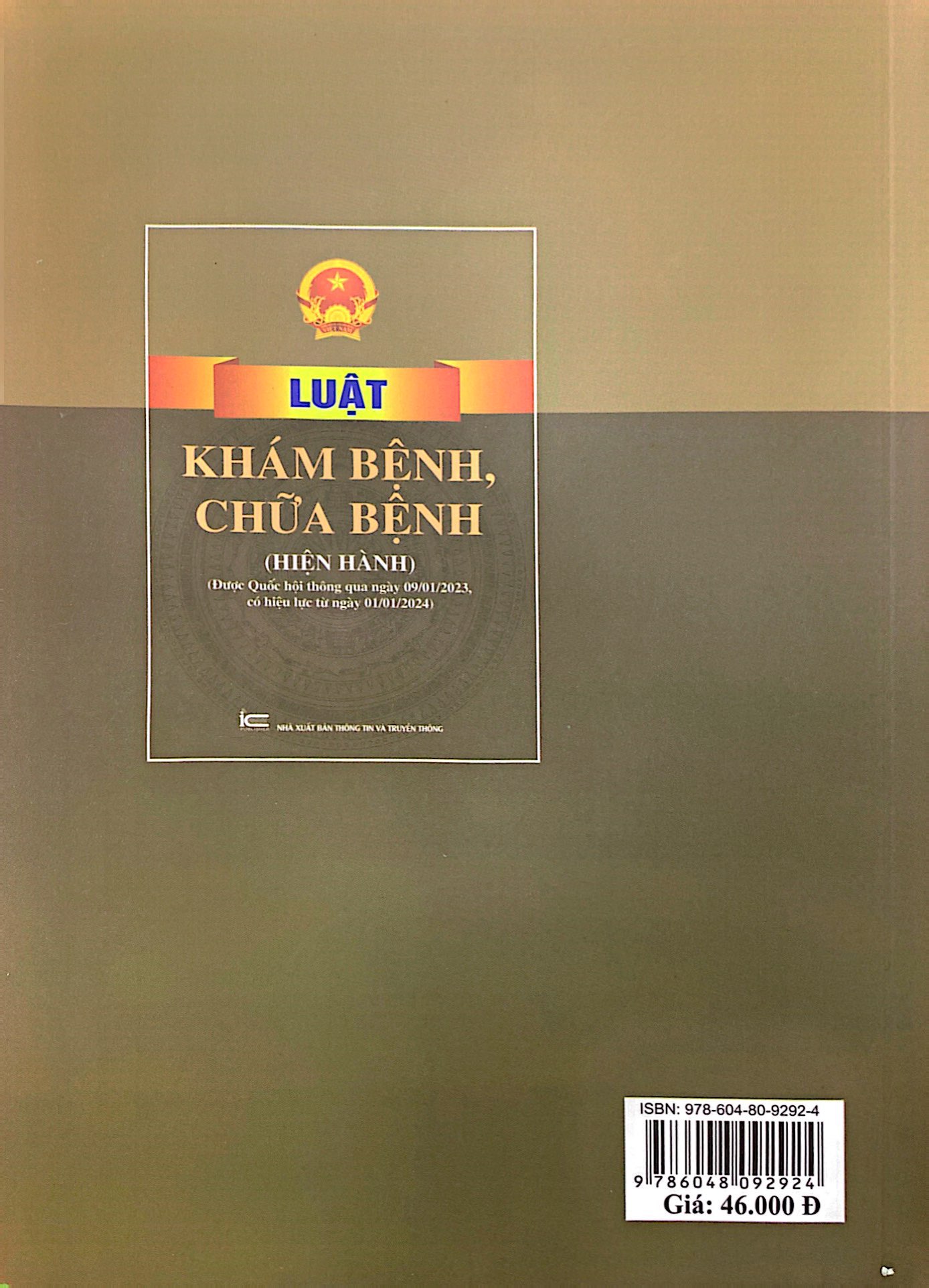 luật khám bệnh, chữa bệnh (hiện hành) (được quốc hội thông qua ngày 09/01/2023, có hiệu lực từ ngày 01/01/2024) - Ảnh 7