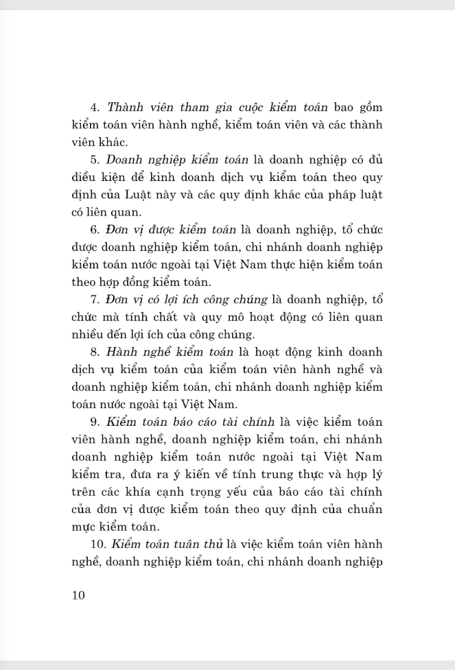 Luật Kiểm Toán Độc Lập Năm 2011 (Sửa Đổi, Bổ Sung Năm 2015, 2024) - Ảnh 8
