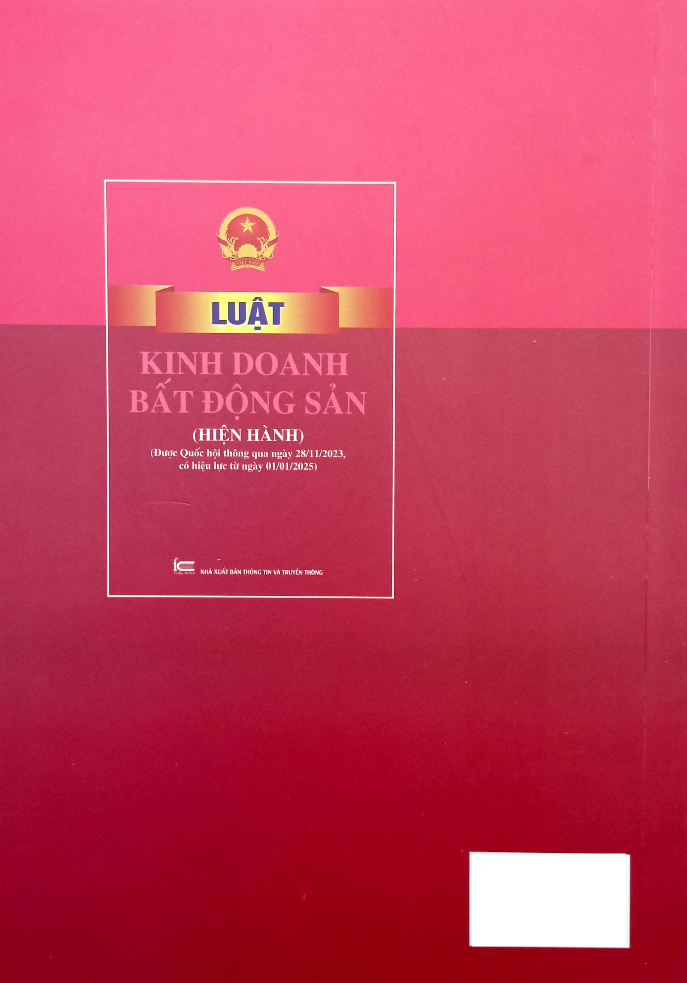 luật kinh doanh bất động sản (hiện hành) (được quốc hội thông qua ngày 28-11-2023, có hiệu lực từ ngày 01-01-2025) - Ảnh 7