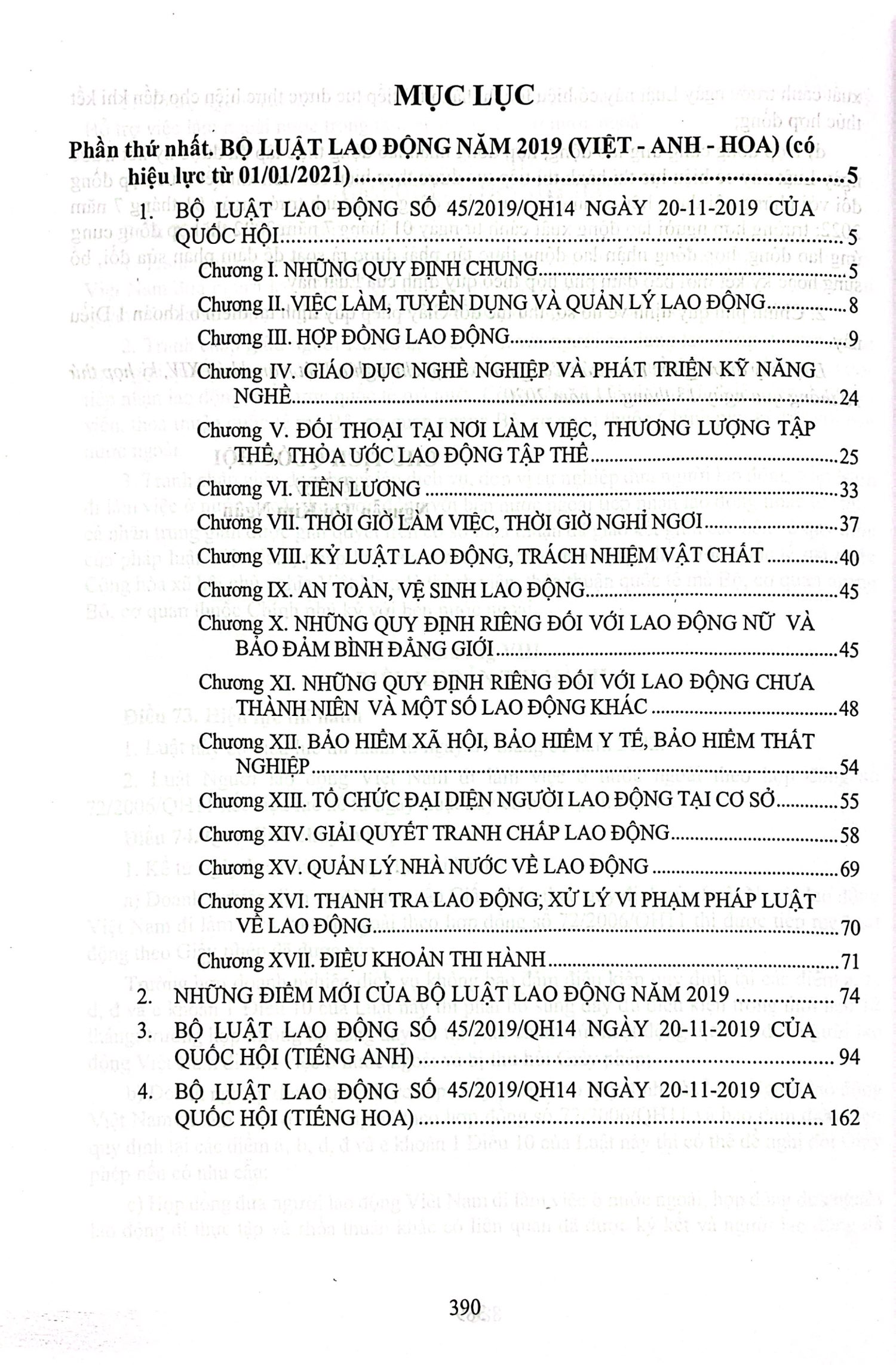 luật lao động (việt - anh - hoa) - luật người việt nam đi làm việc ở nước ngoài theo hợp đồng lao động (có hiệu lực áp dụng 01/01/2021) - Ảnh 3