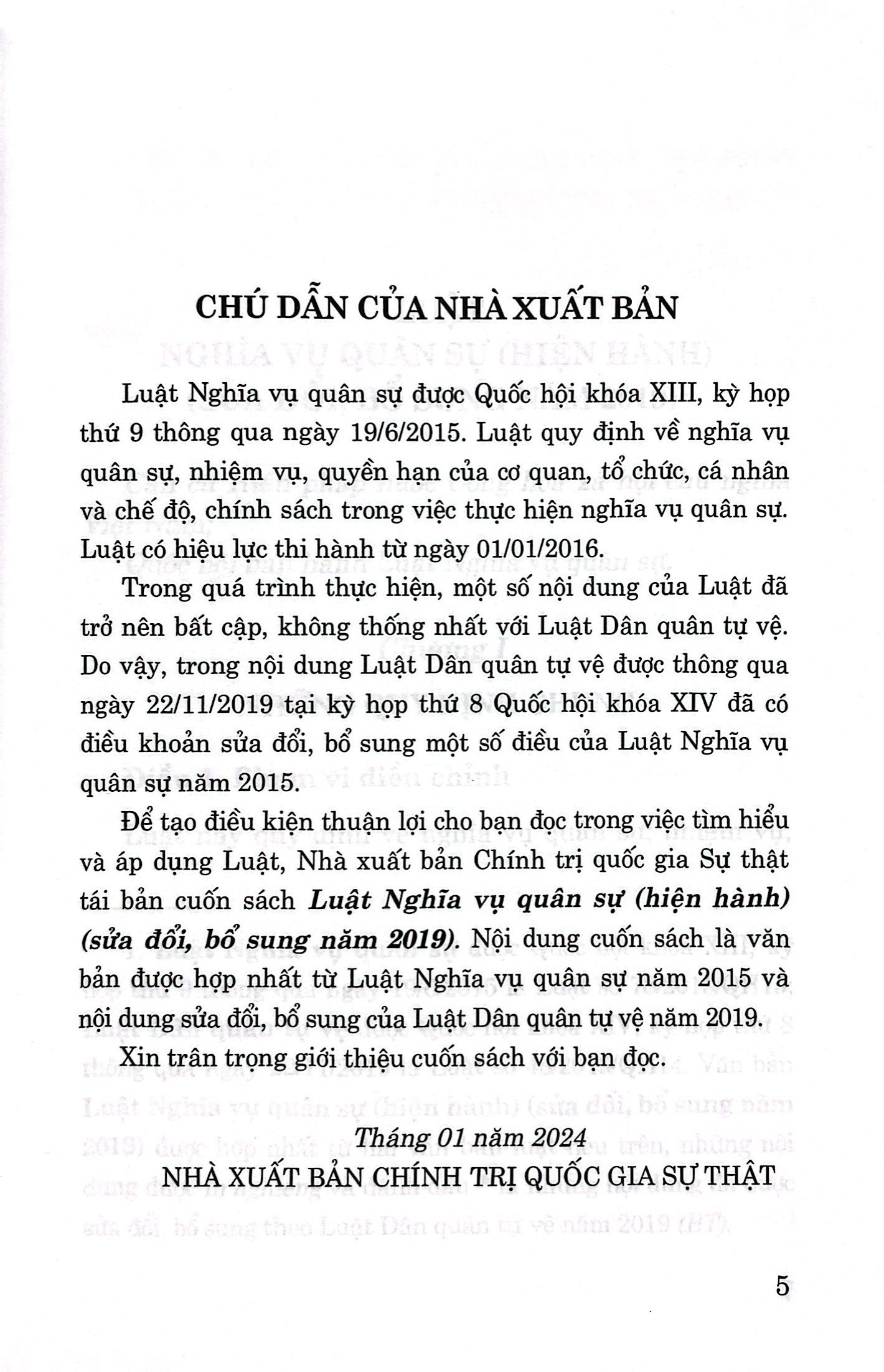 luật nghĩa vụ quân sự (hiện hành) (sửa đổi, bổ sung năm 2019) - Ảnh 3