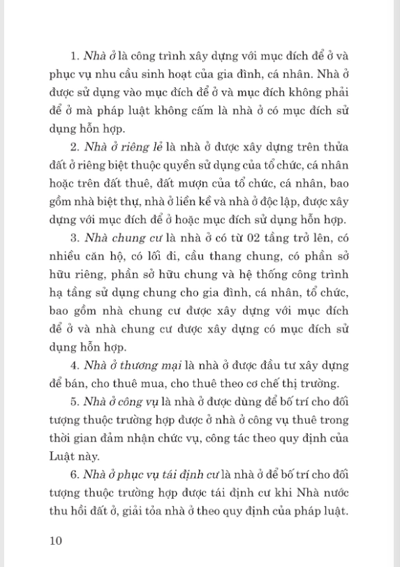 luật nhà ở năm 2023 (sửa đổi bỗ sung 2024) - Ảnh 5