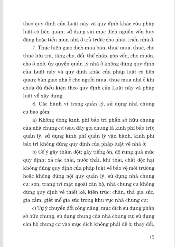luật nhà ở năm 2023 (sửa đổi bỗ sung 2024) - Ảnh 8