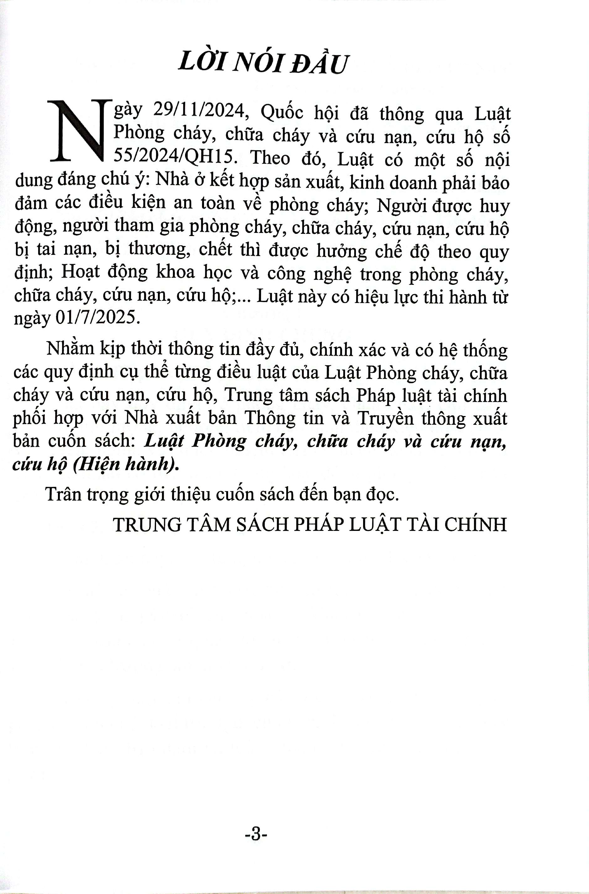Luật Phòng Cháy, Chữa Cháy Và Cứu Nạn, Cứu Hộ (Hiện Hành) - Ảnh 4