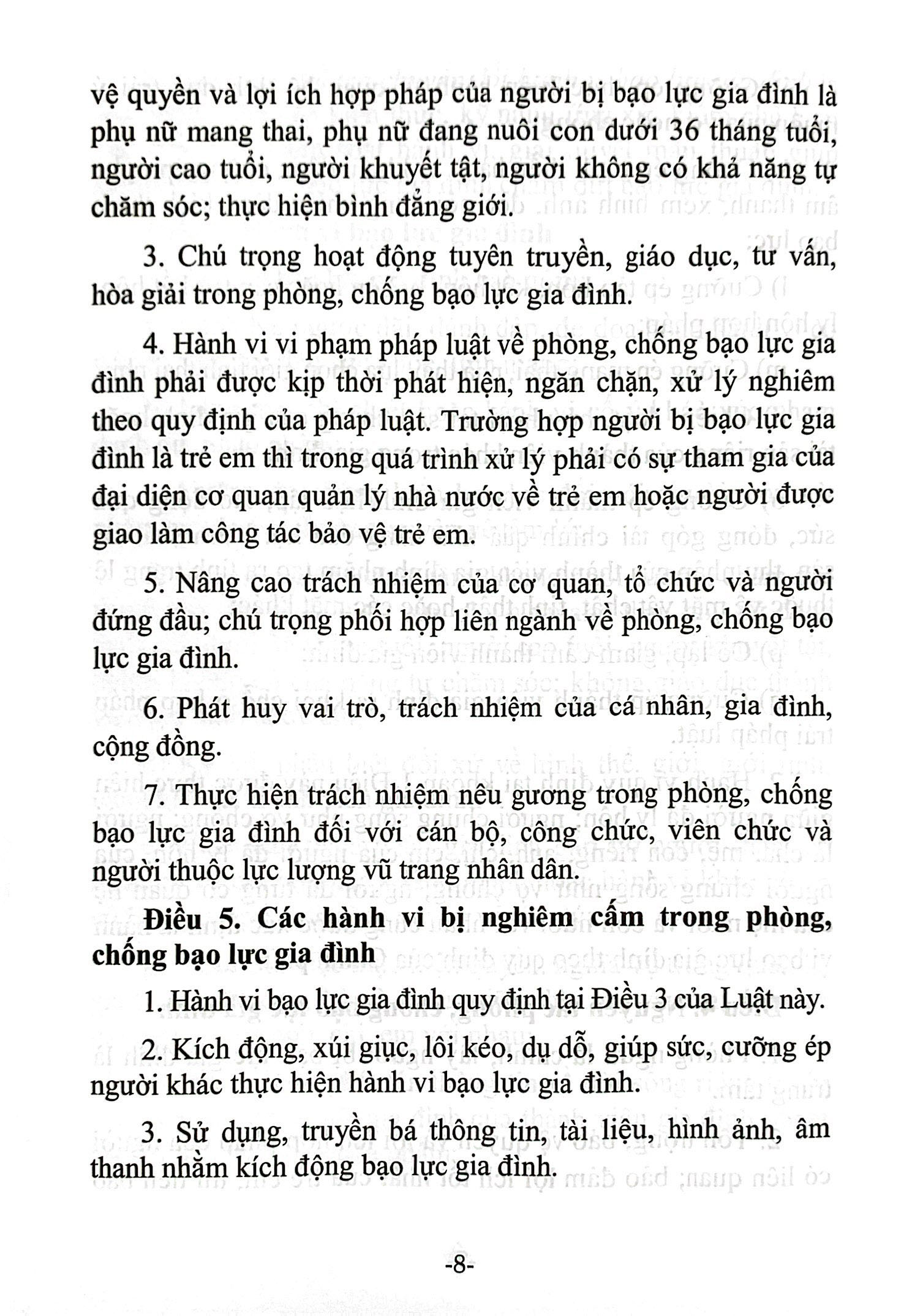 luật phòng, chống bạo lực gia đình (hiện hành) (được quốc hội thông qua ngày 14/11/2022, có hiệu lực từ ngày 01/7/2023) - Ảnh 7