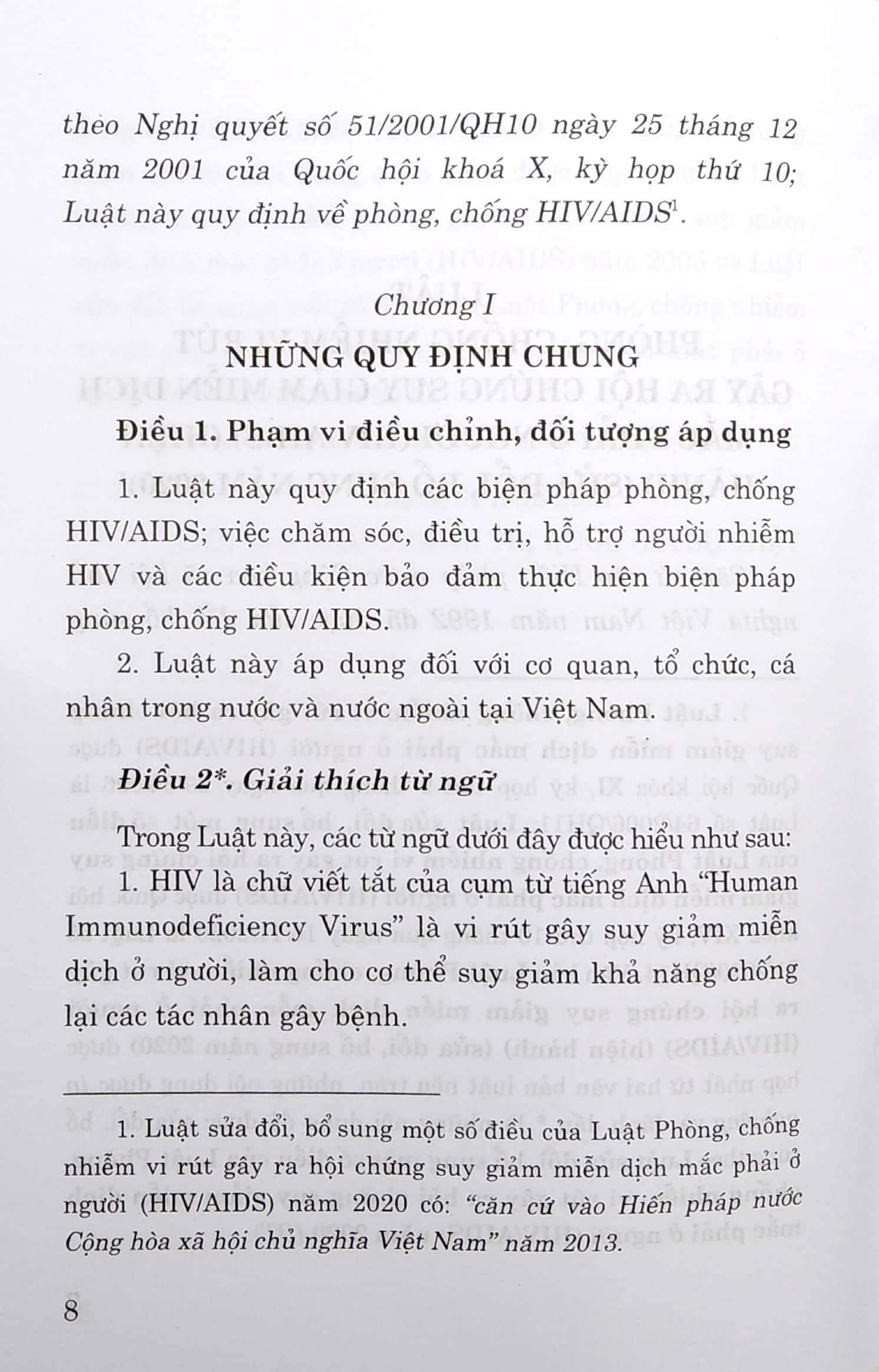 luật phòng, chống nhiễm vi rút gây ra hội chứng suy giảm miễn dịch mắc phải ở người (hiv/aids) (hiện hành) (sửa đổi, bổ sung năm 2020) - Ảnh 5