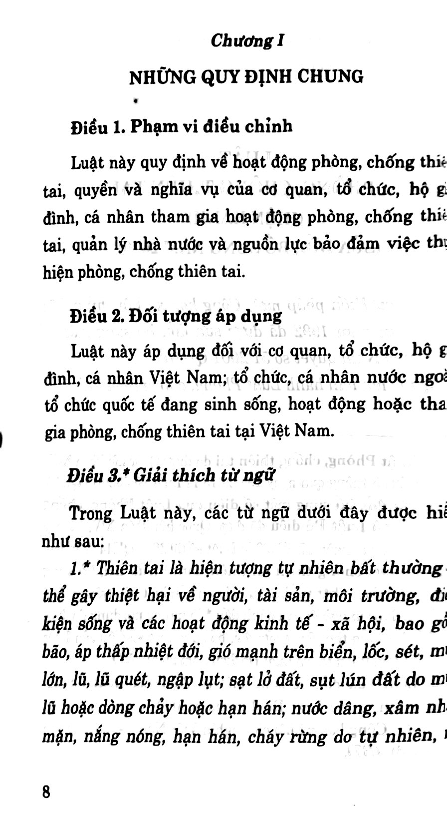 luật phòng, chống thiên tai (hiện hành)(sửa đổi, bổ sung năm 2020) - Ảnh 6
