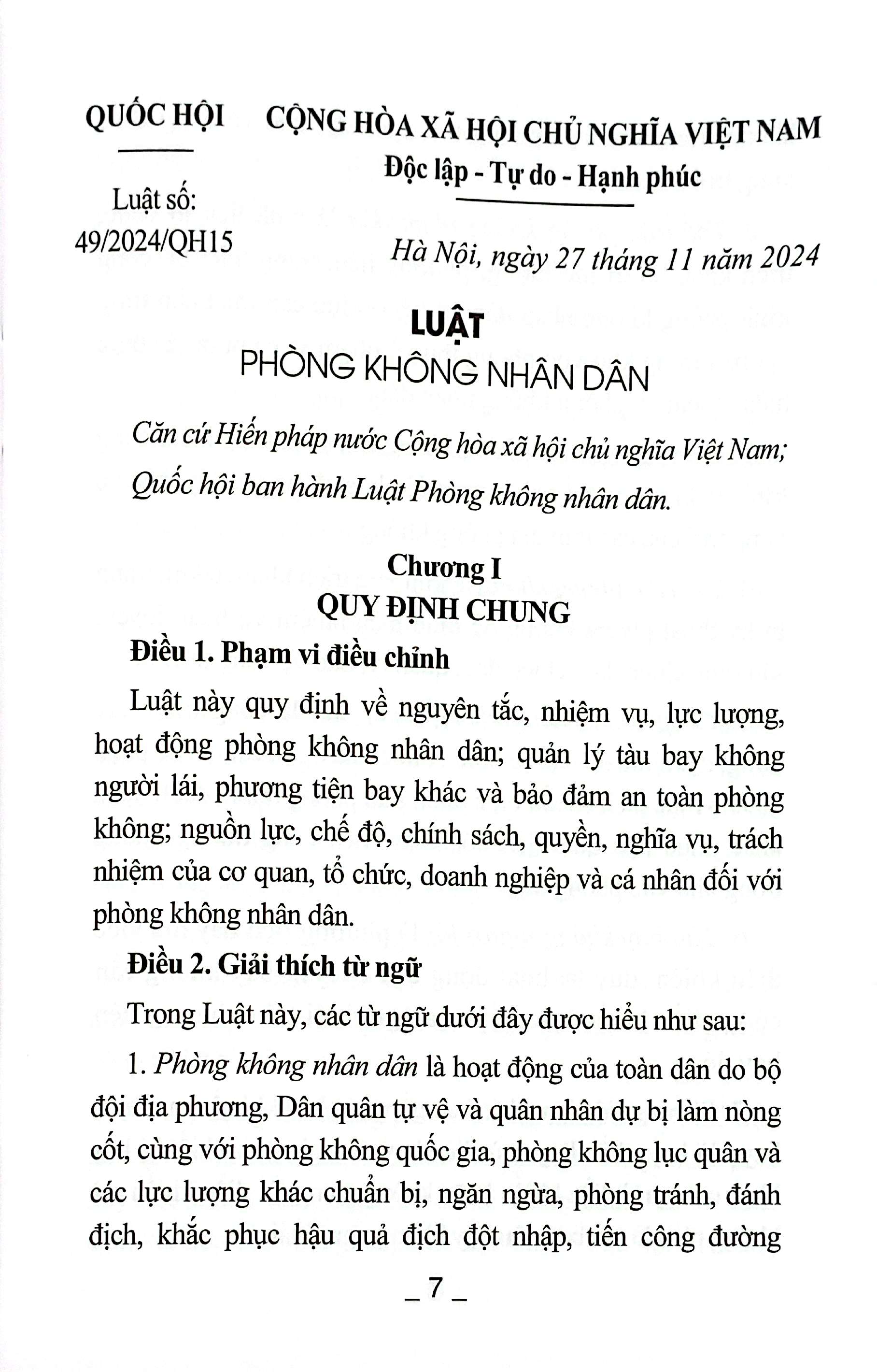 Luật Phòng Không Nhân Dân - Ảnh 5