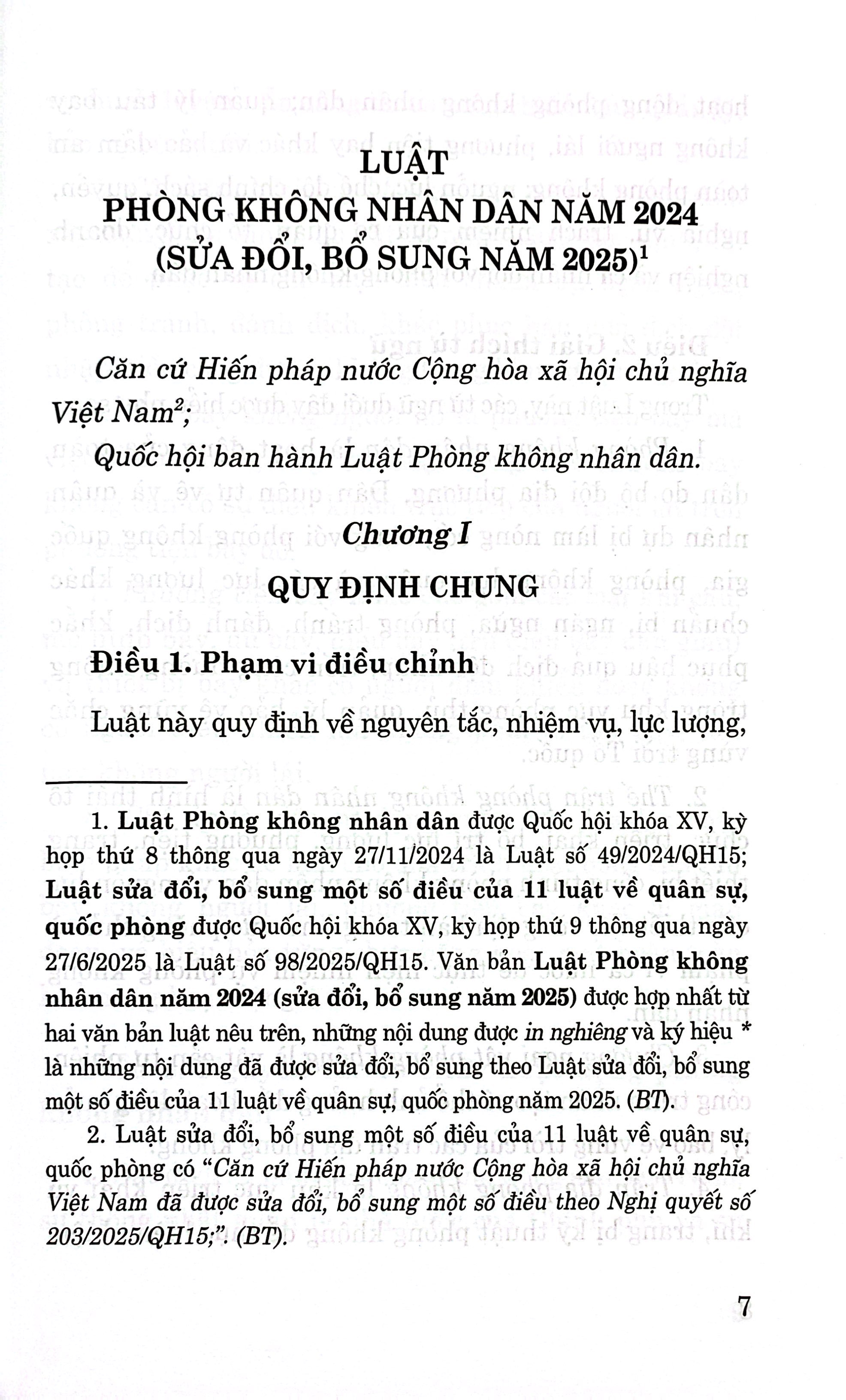 Luật Phòng Không Nhân Dân Năm 2024 (Sửa Đổi, Bổ Sung Năm 2025) - Ảnh 4