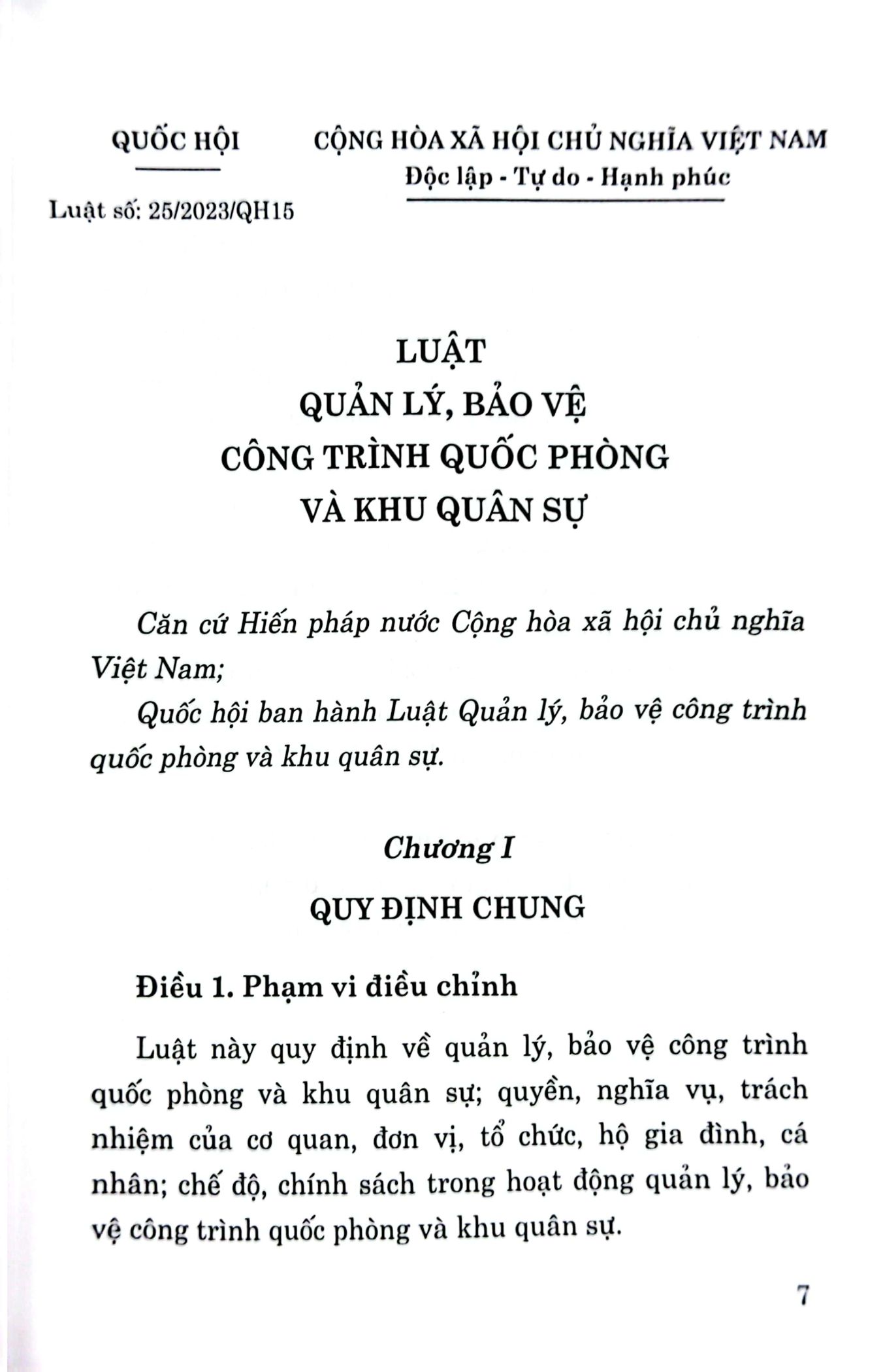 luật quản lý, bảo vệ công trình quốc phòng và khu quân sự - Ảnh 4