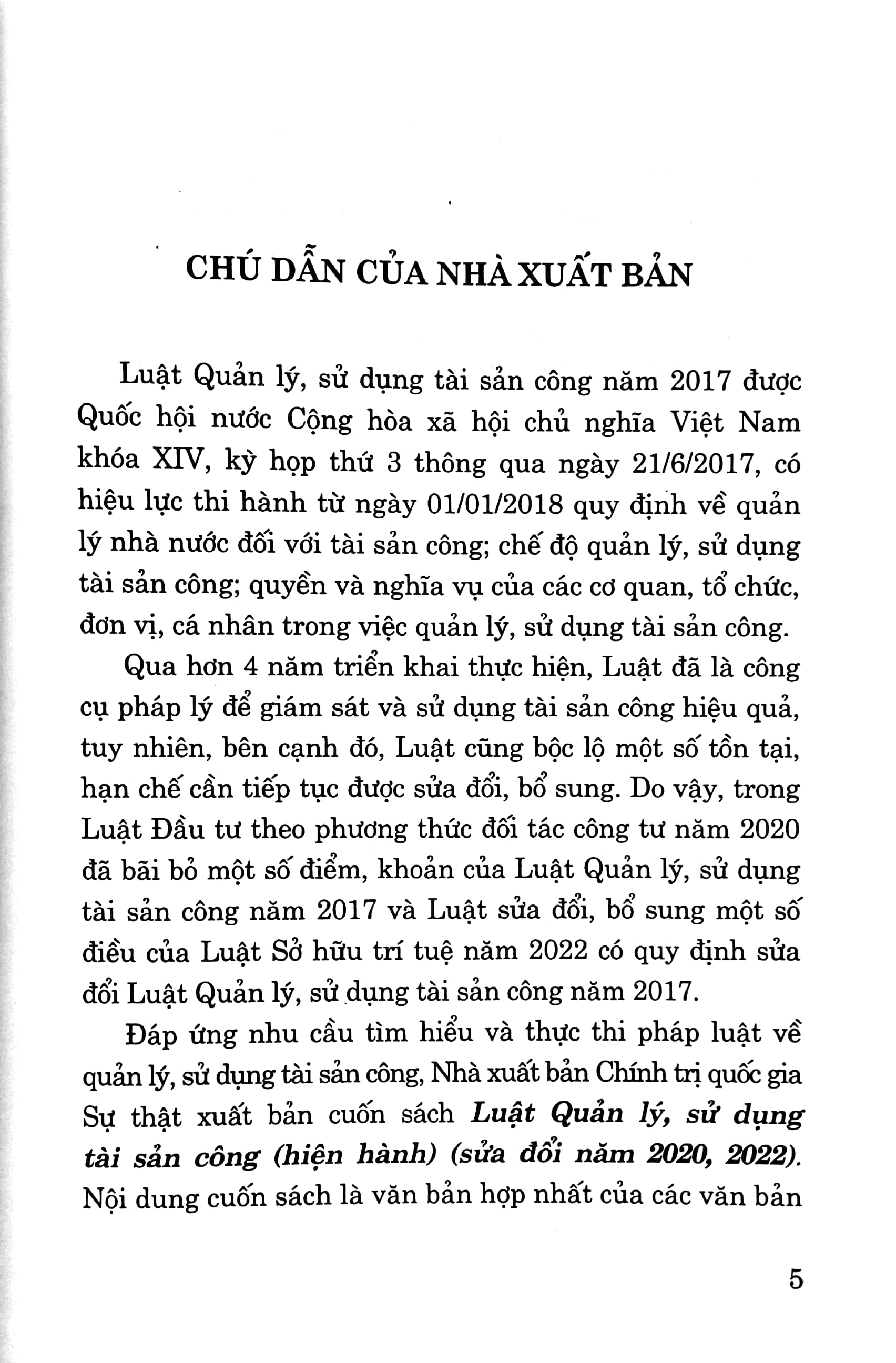 luật quản lý, sử dụng tài sản công (hiện hành) (sửa đổi năm 2020, 2022) - Ảnh 4