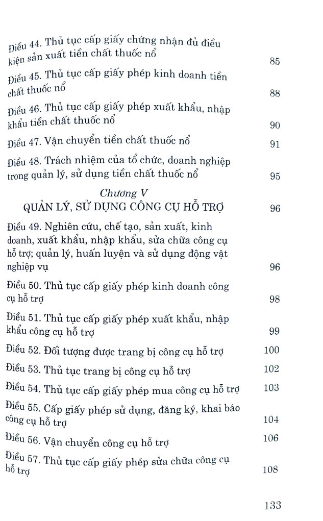 luật quản lý, sử dụng vũ khí, vật liệu nổ và công cụ hỗ trợ năm 2024 - Ảnh 8
