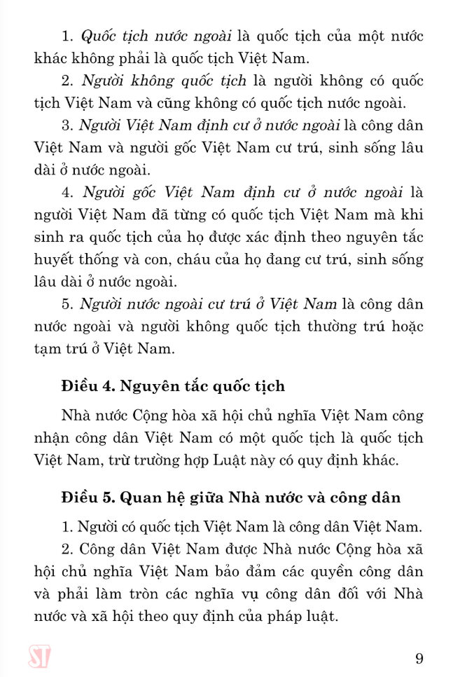 luật quốc tịch việt nam (hiện hành) (sửa đổi, bổ sung năm 2004) - Ảnh 4