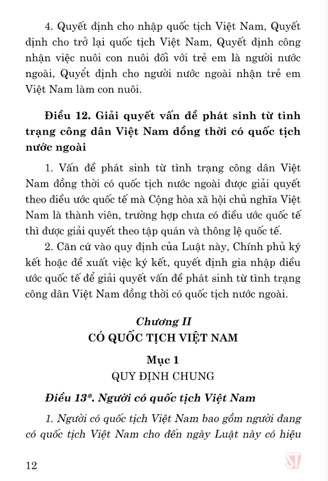 luật quốc tịch việt nam (hiện hành) (sửa đổi, bổ sung năm 2004) - Ảnh 7