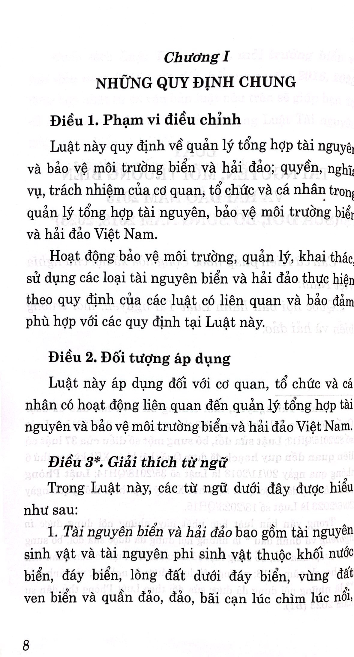 luật tài nguyên môi trường biển và hải đảo năm 2015 (sửa đổi, bổ sung năm 2018, 2023) - Ảnh 4
